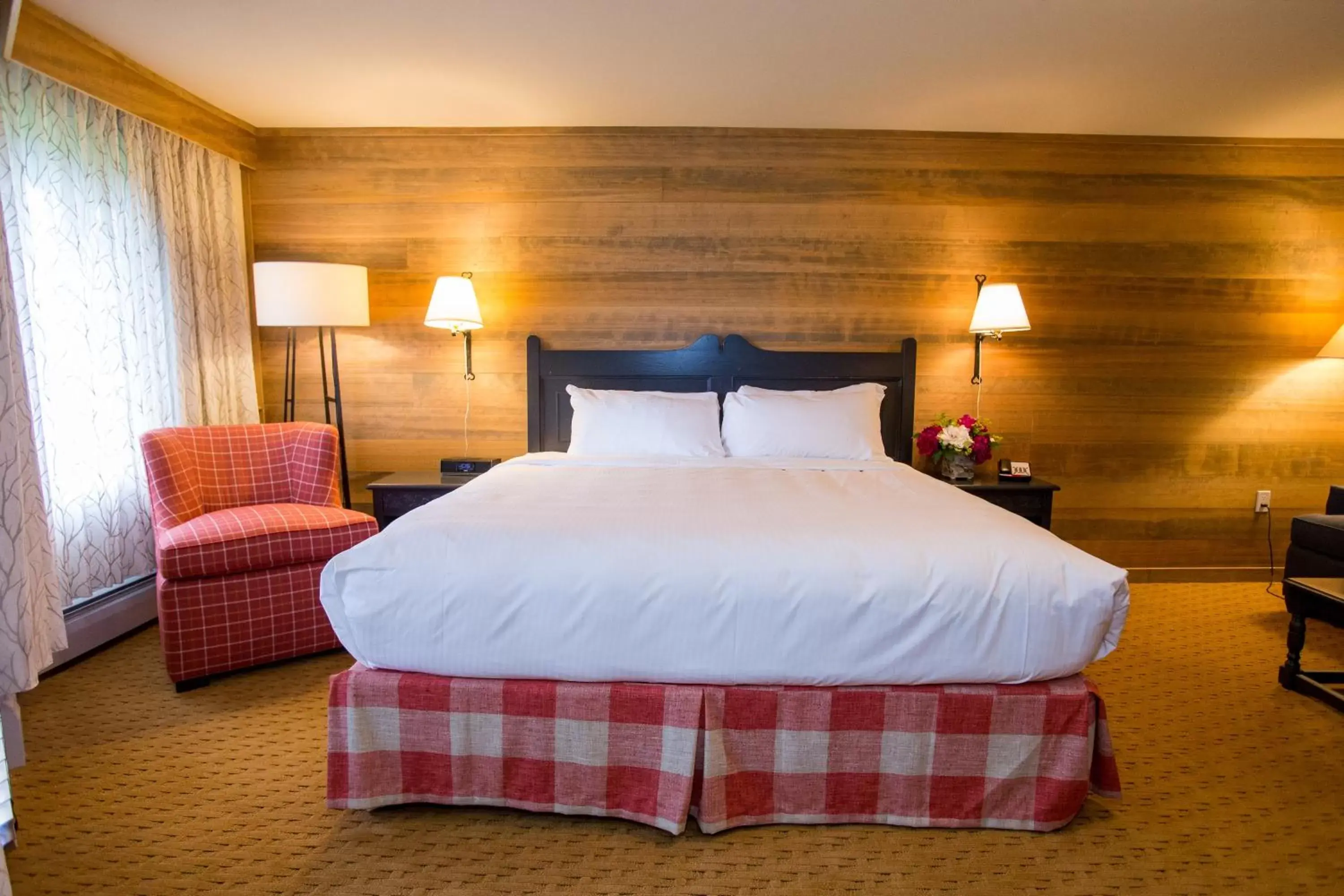 Bed in Trapp Family Lodge