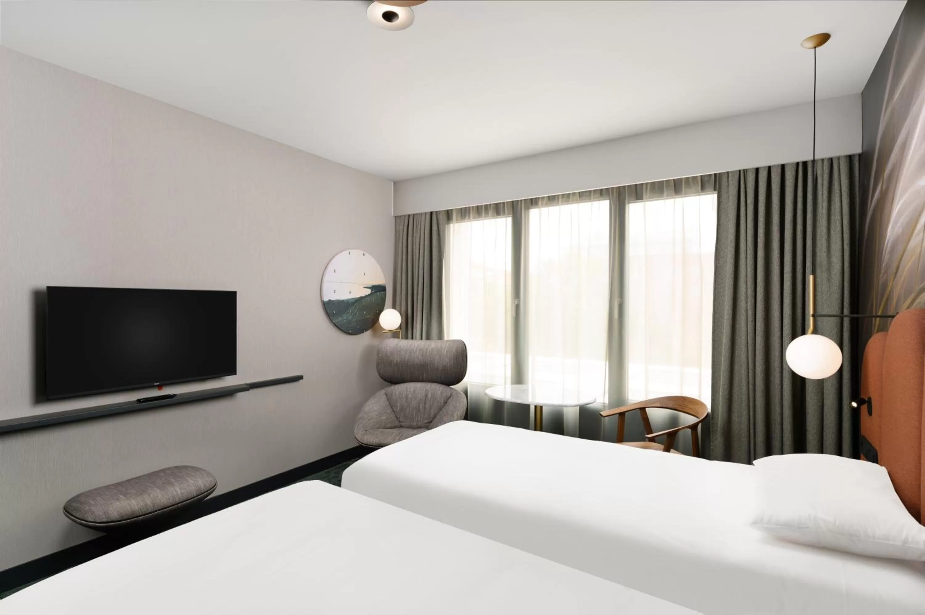 Bed in Mercure Debrecen