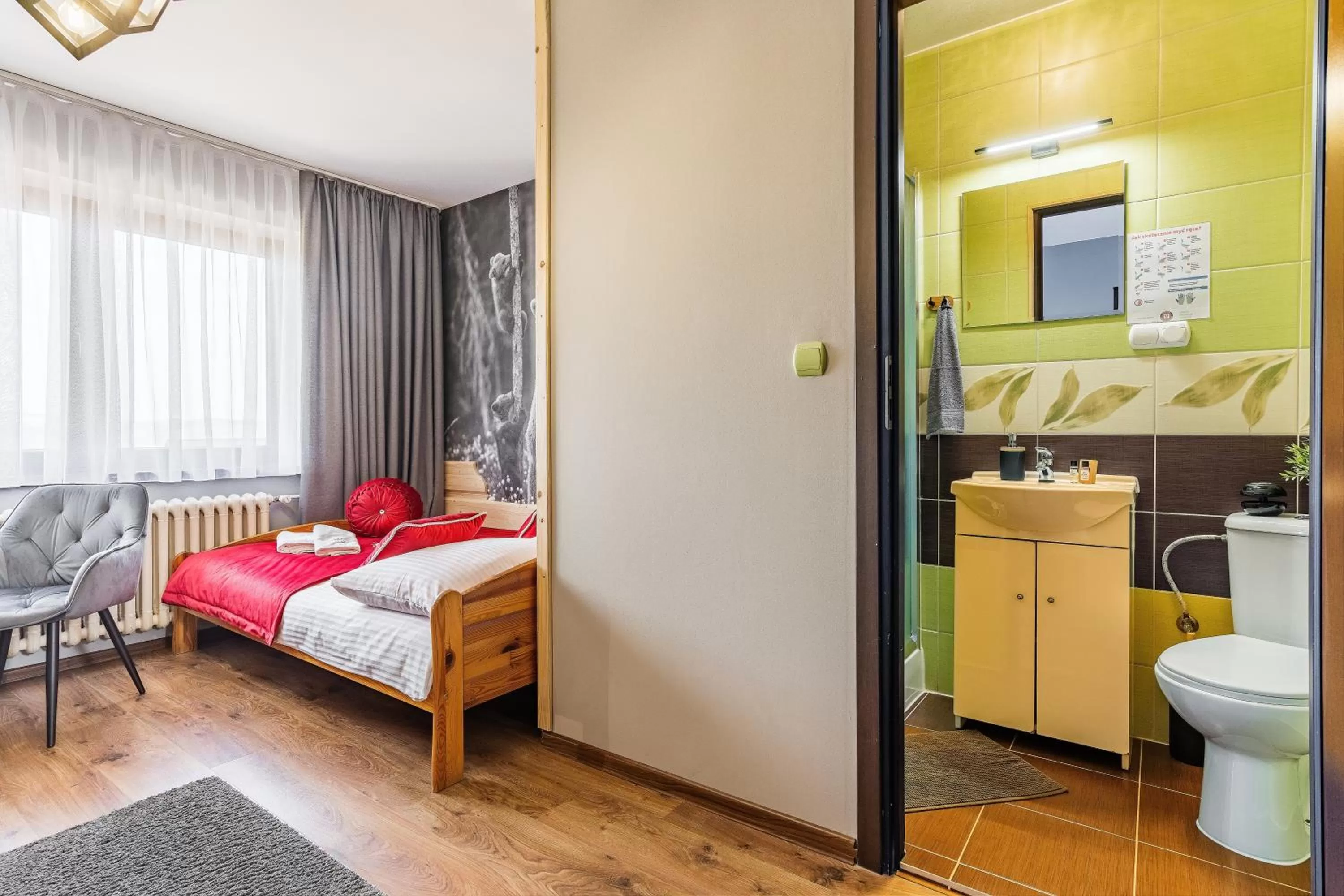 Toilet, Bed in Pokoje Gościnne U Małgorzaty Jacuzzi & Sauna