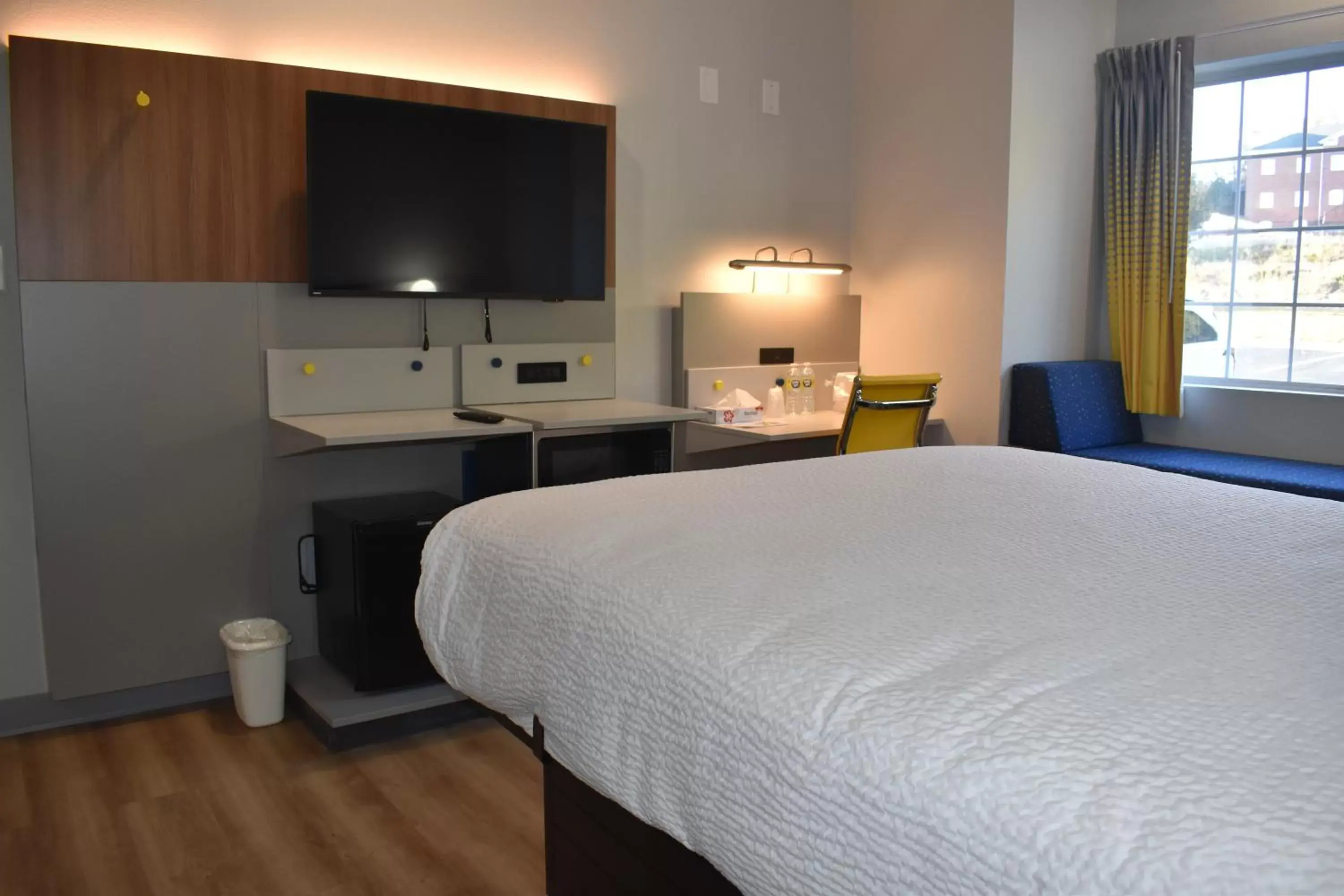 Bedroom, Bed in Microtel Inn & Suites by Wyndham Stockbridge/Atlanta I-75