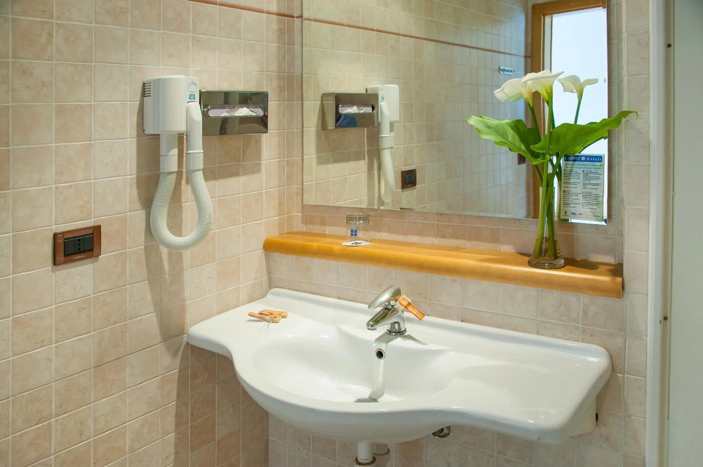 Bathroom in Hotel Terminal - Caroli Hotels