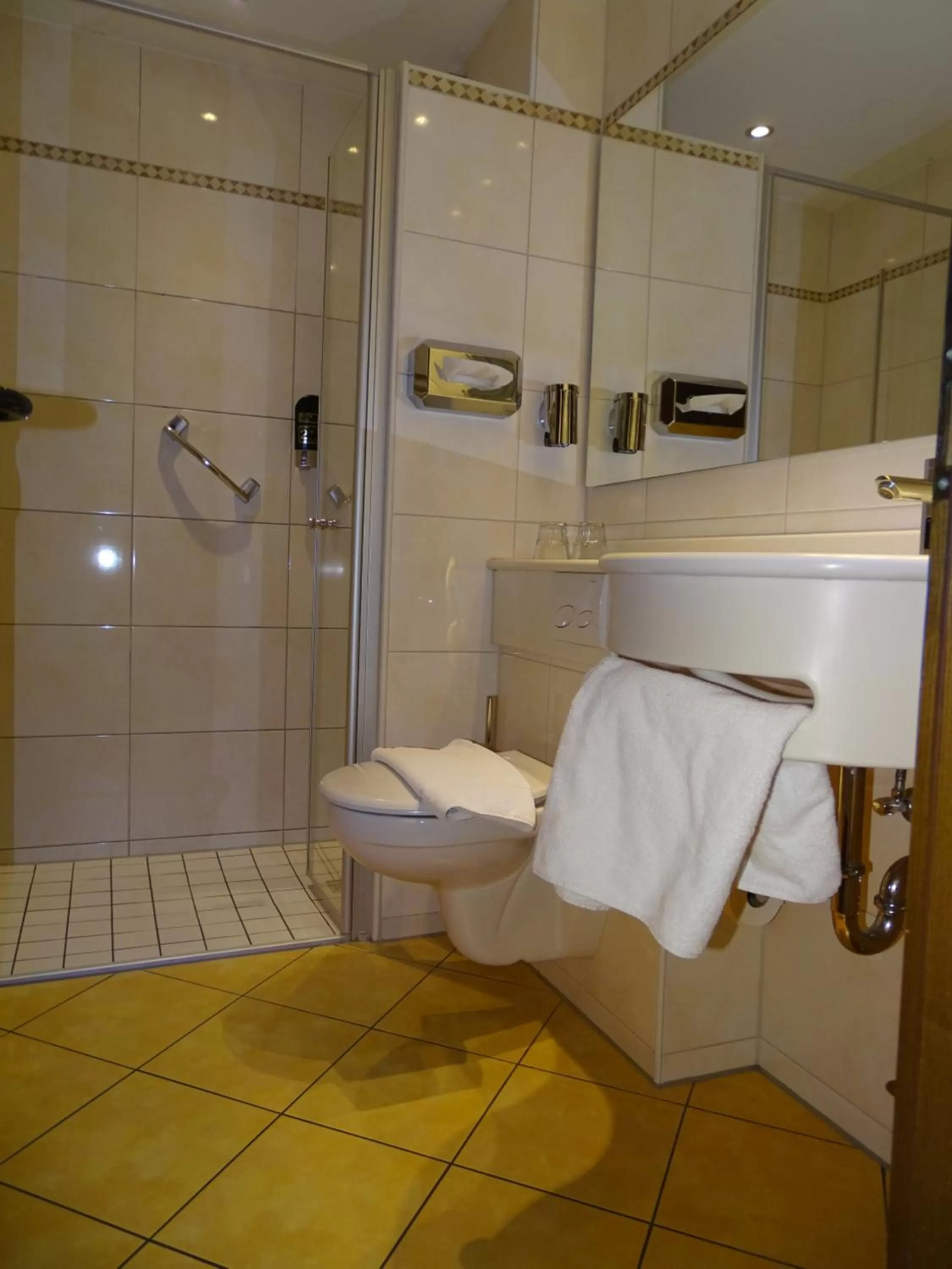 Bathroom in Hotel Engel