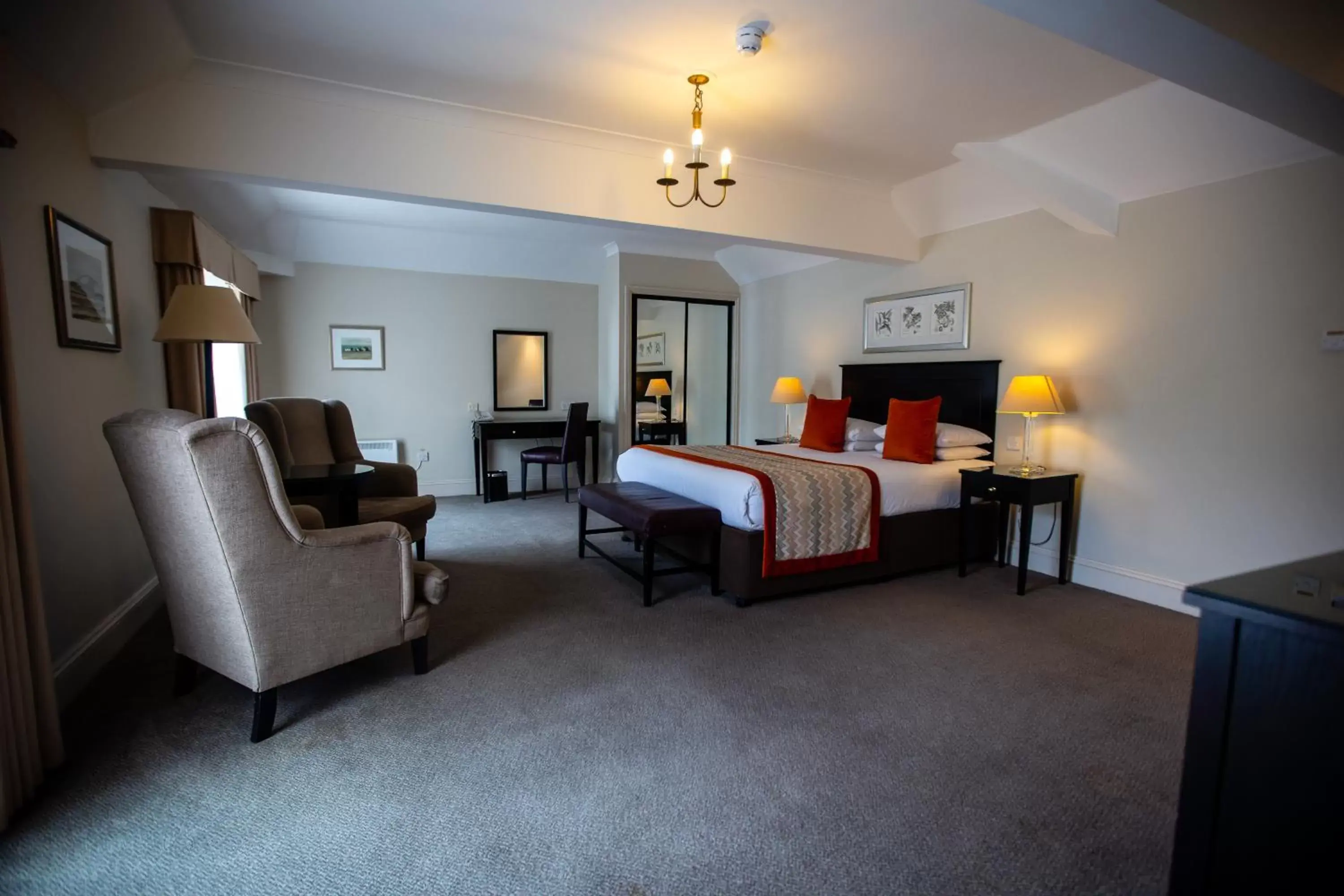 Bedroom in Mercure Shrewsbury Albrighton Hall Hotel & Spa