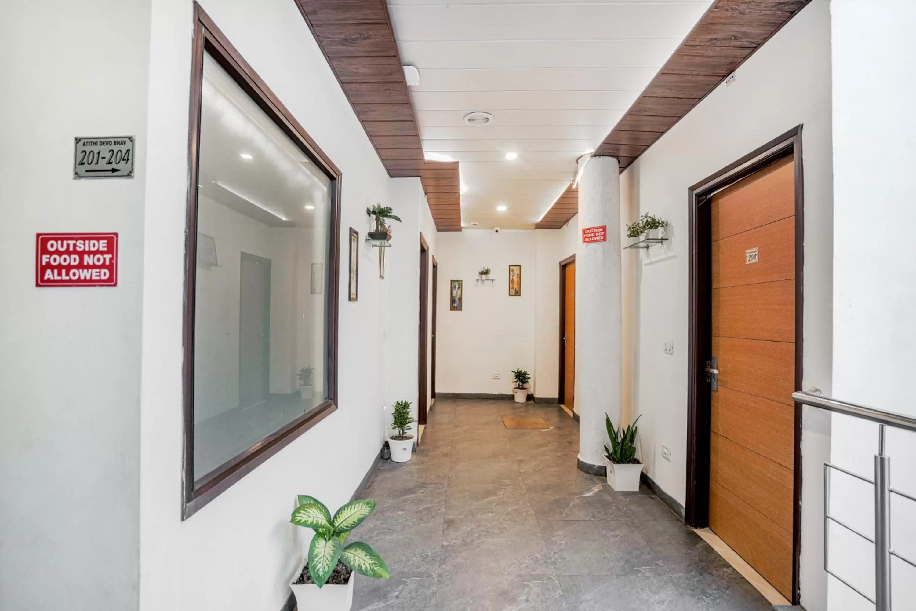 Floor plan in Hotel Seven- Center of City Chandigarh