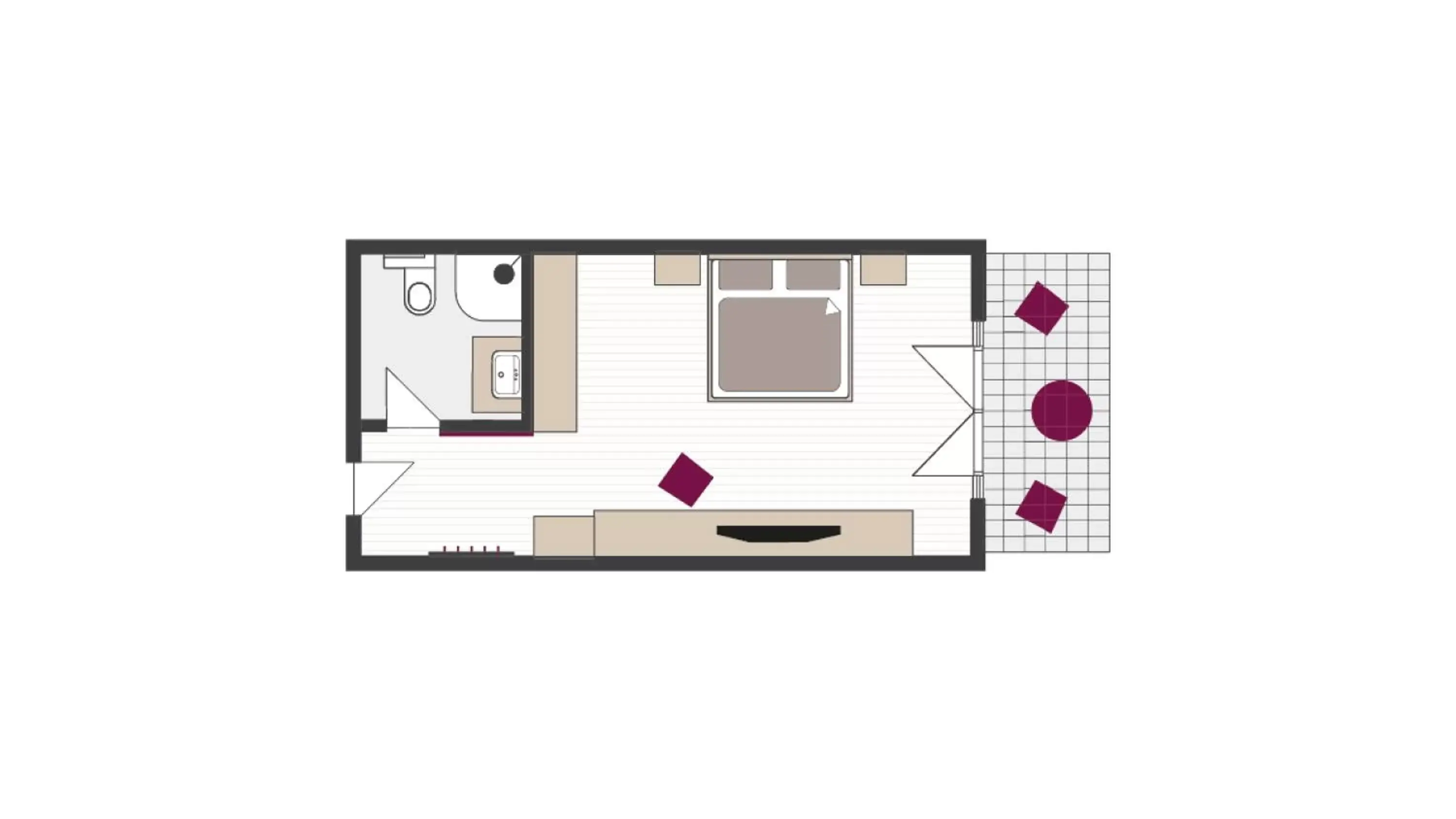 Floor Plan in Paradies Pure Mountain Resort