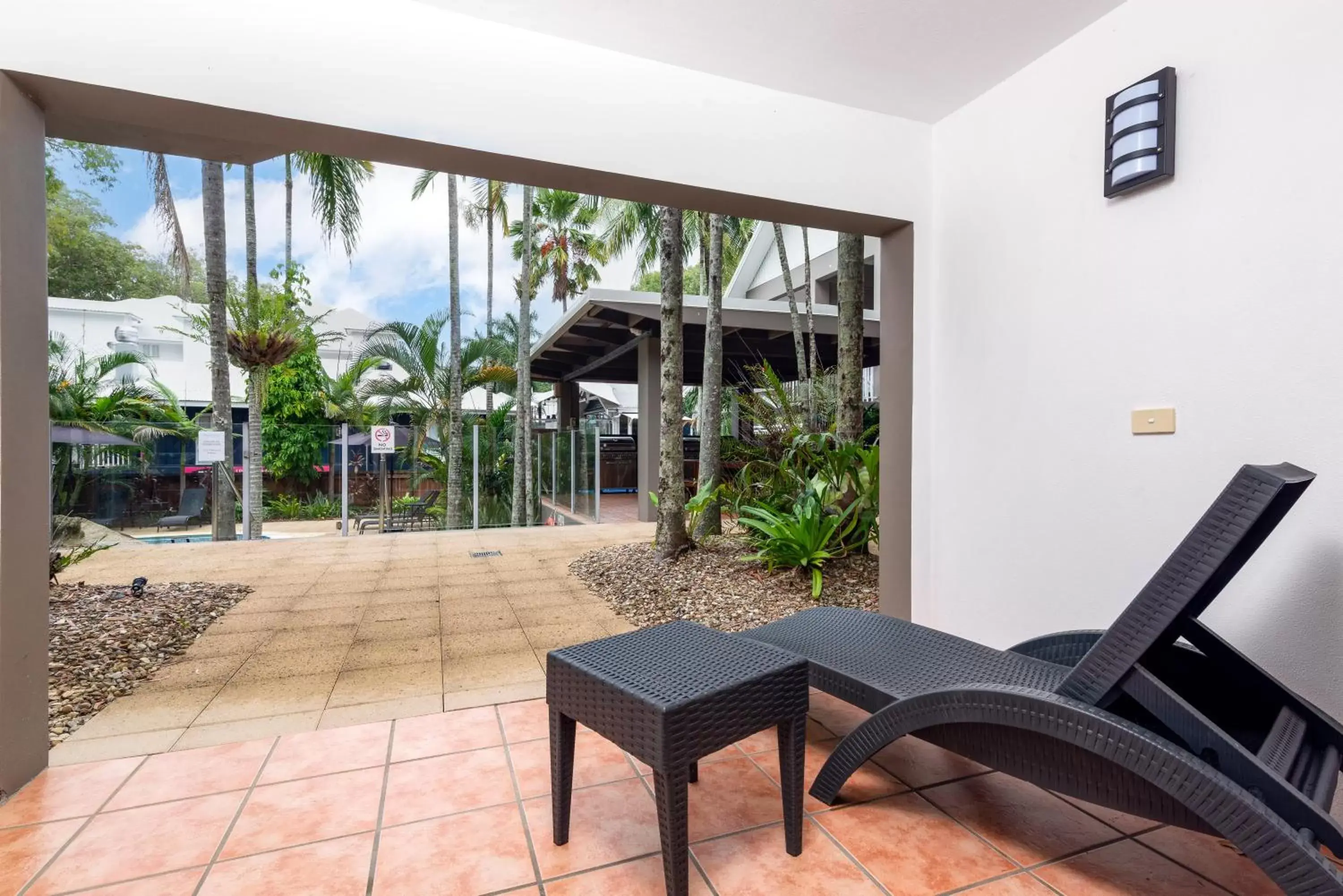 Patio in Paradise On The Beach Resort