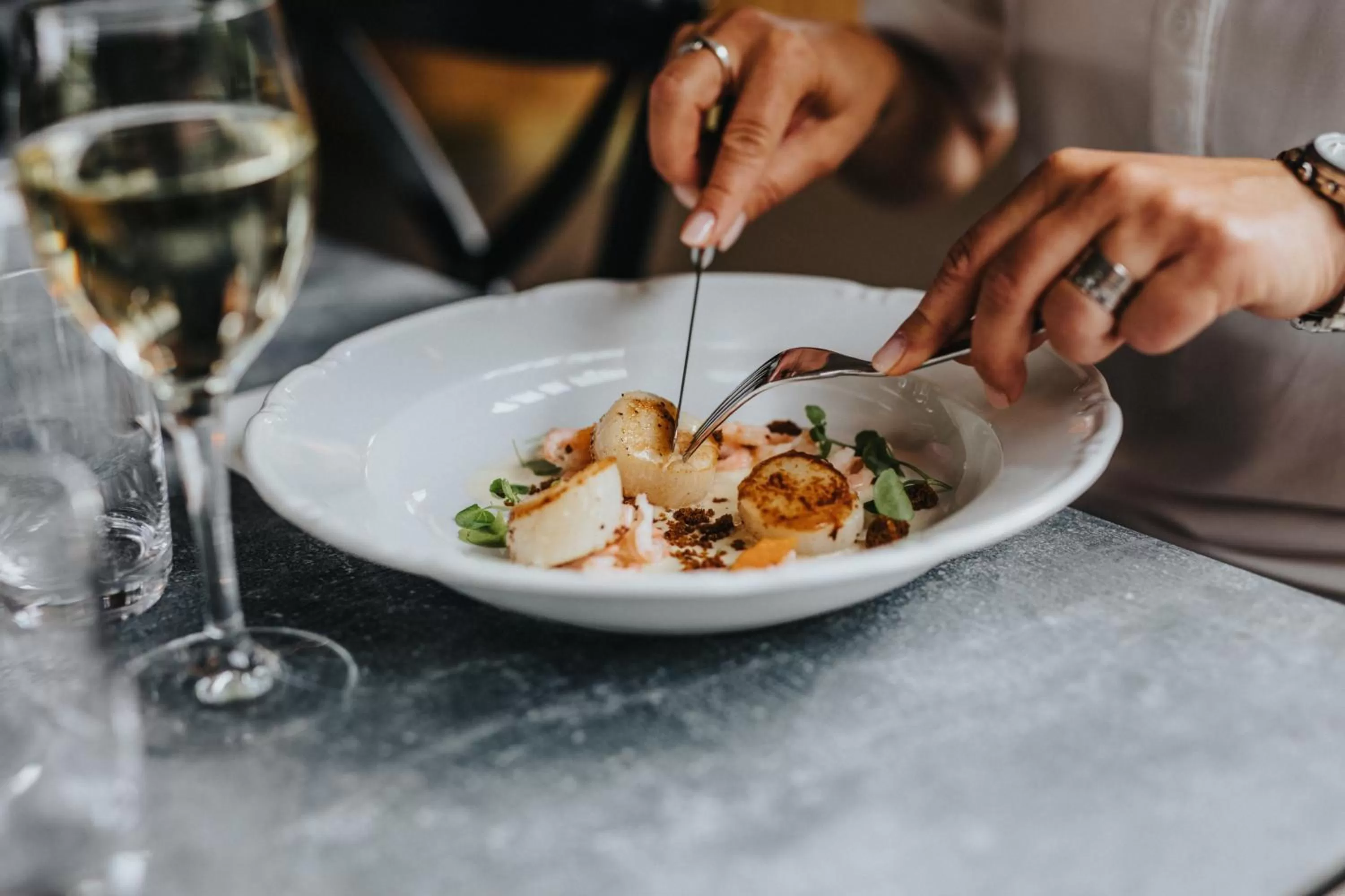 Dinner in Best Western Valhall Park Hotell