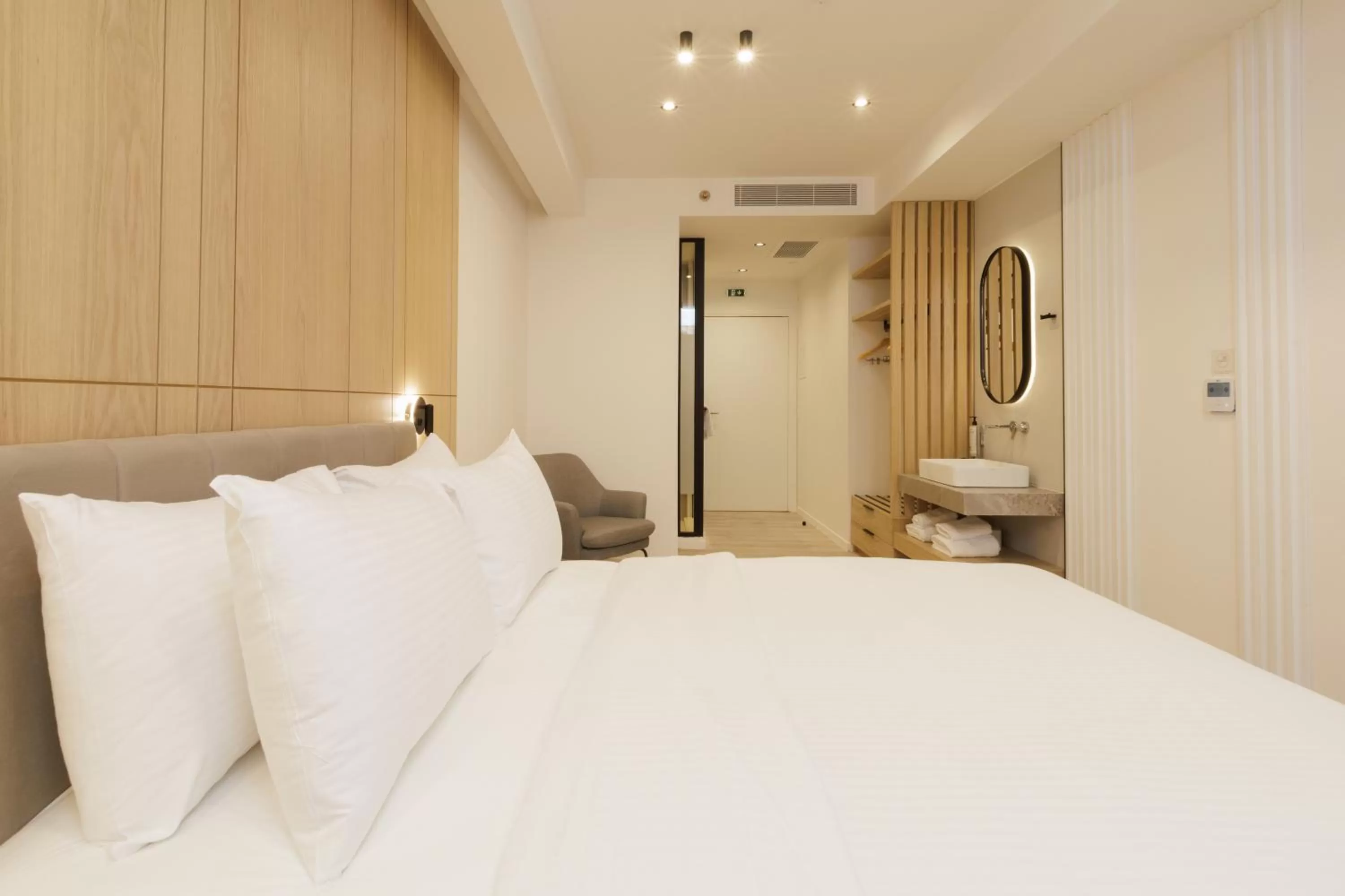 Bed in Hilton Garden Inn Athens Syggrou Avenue