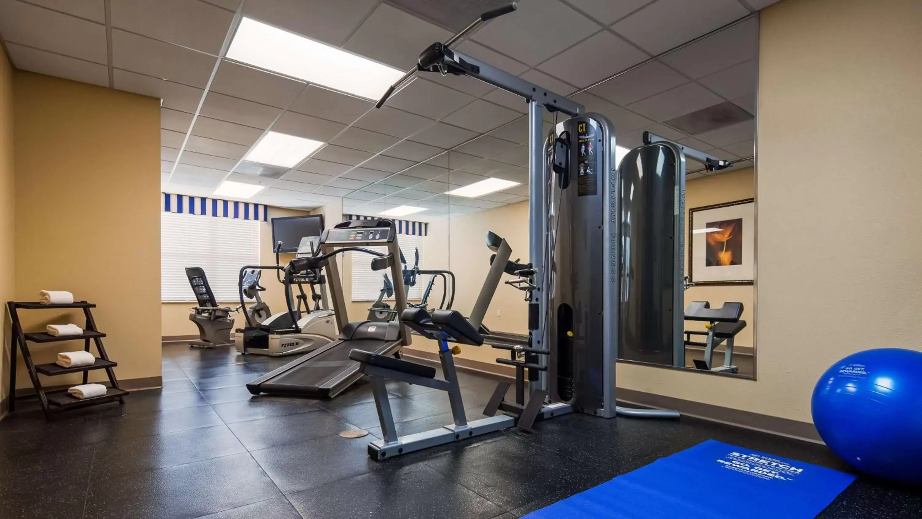Fitness centre/facilities, Fitness Center/Facilities in Best Western Plus First Coast Inn and Suites