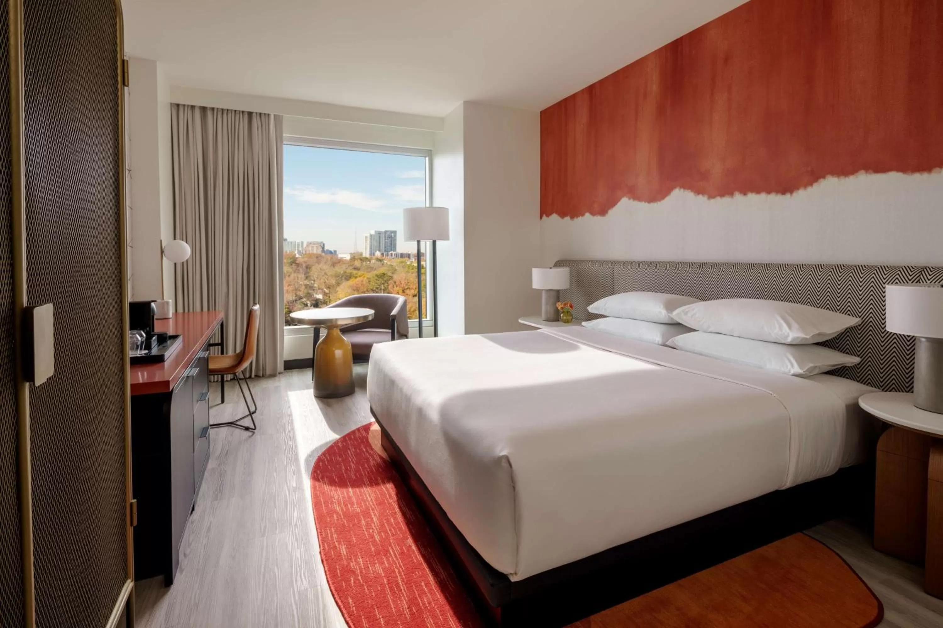 View (from property/room), Bed in Hyatt Centric Buckhead Atlanta