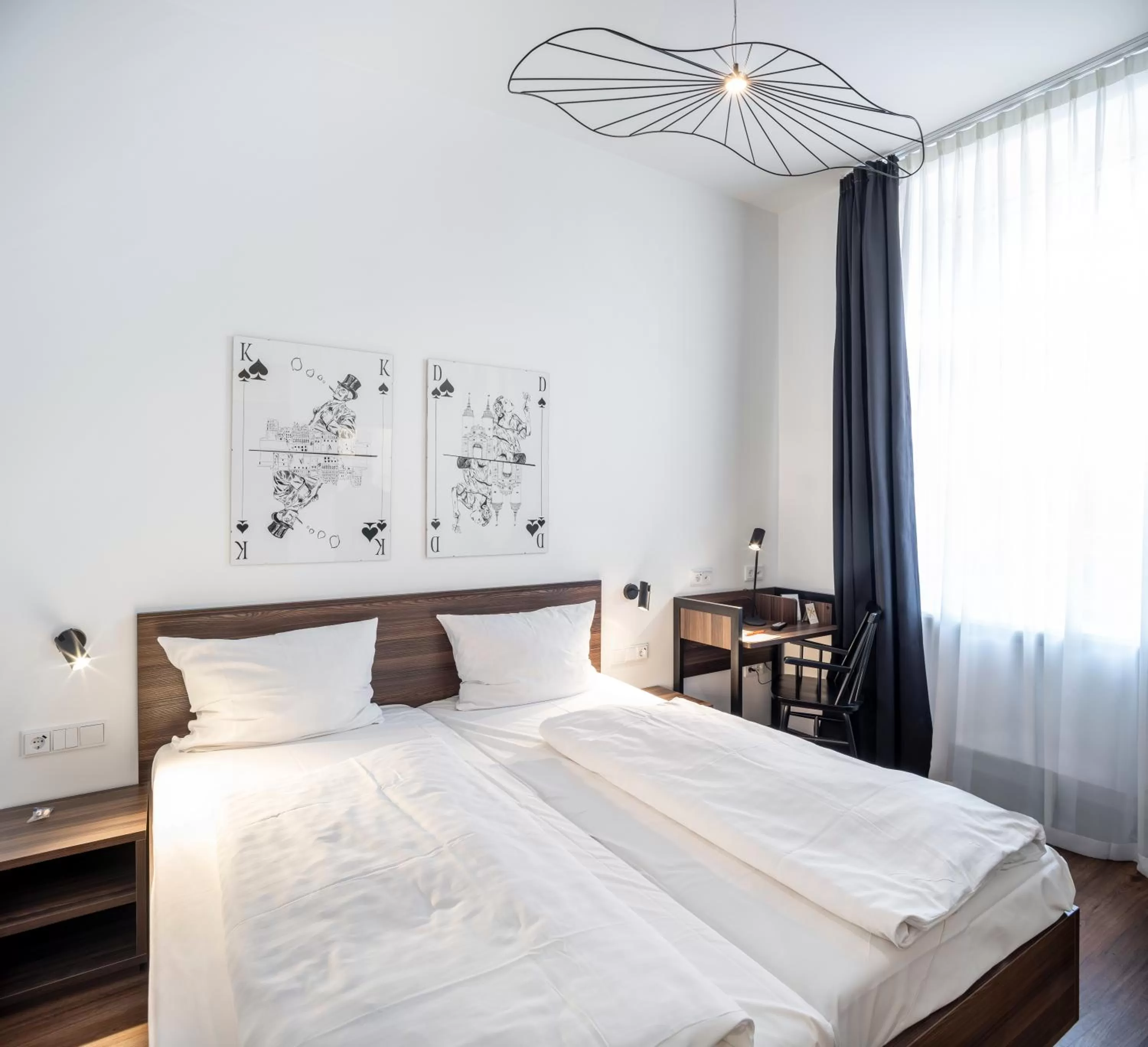 Bed in acor Boutique Hotel