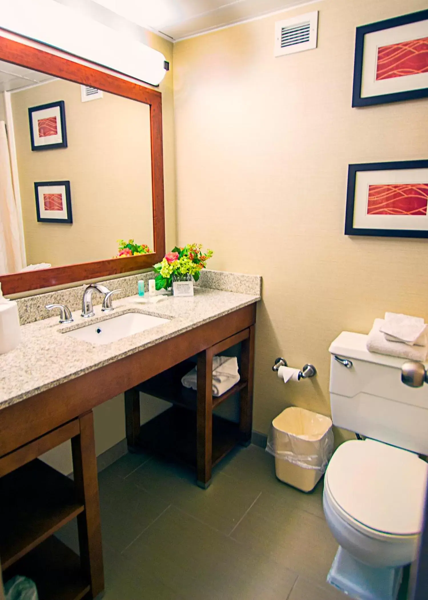 Bathroom in Comfort Inn St Louis - Westport Event Center