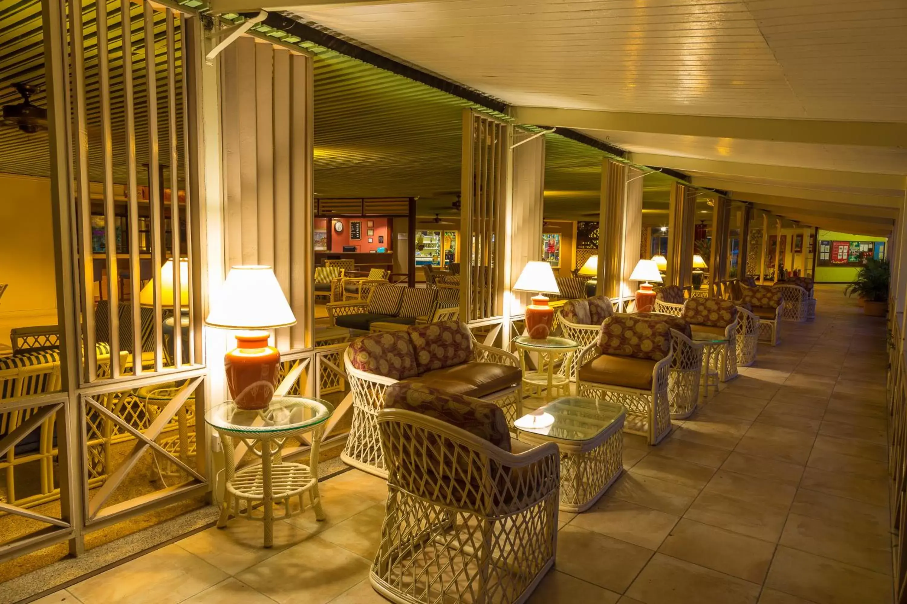 Lobby or reception in Starfish Tobago Lobby or reception in Starfish Tobago