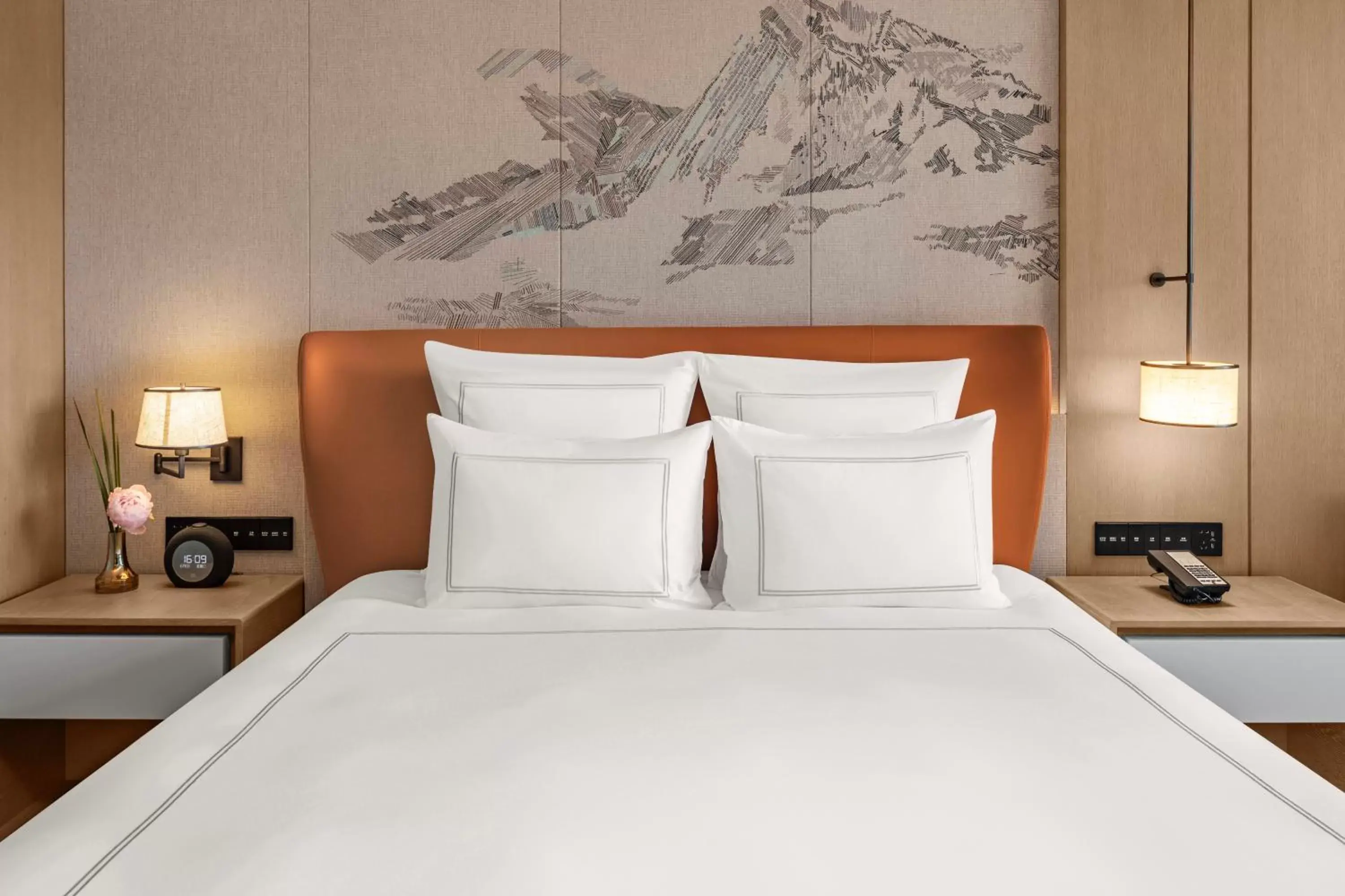 Bed in Swissotel Beijing Hong Kong Macau Center