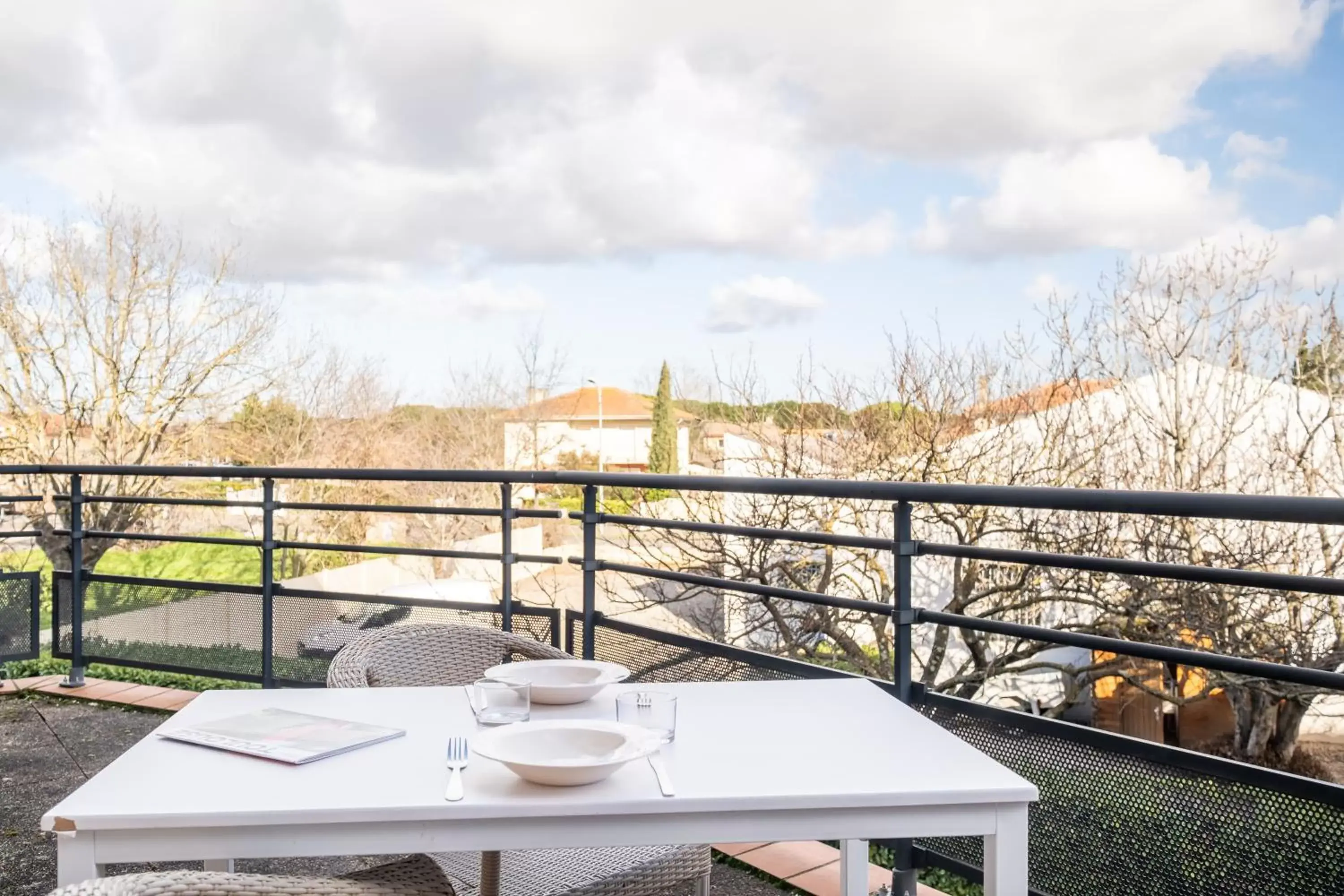 Balcony/Terrace in Zenitude Hôtel Résidences Toulouse Aéroport