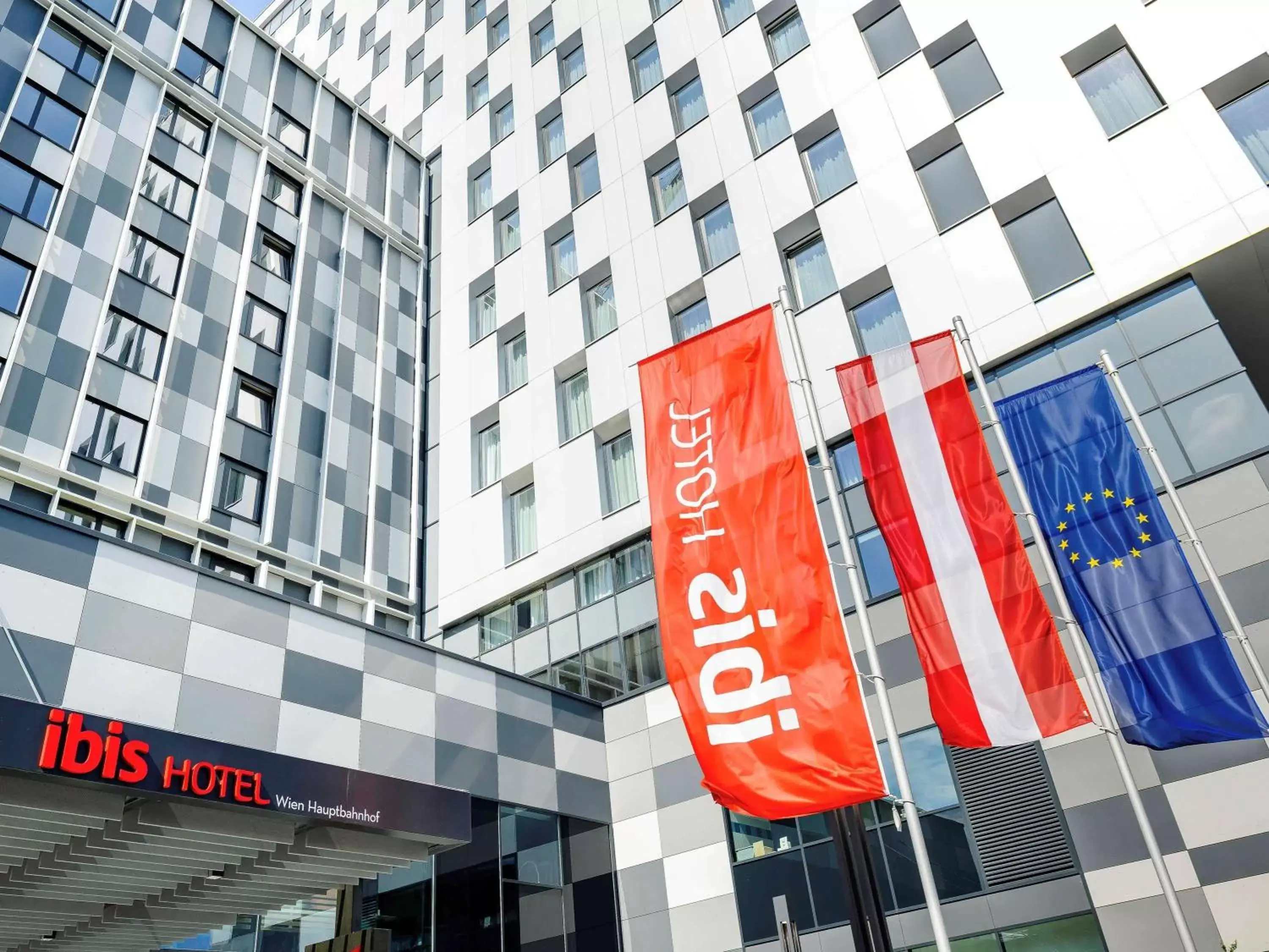 Property building in ibis Wien Hauptbahnhof