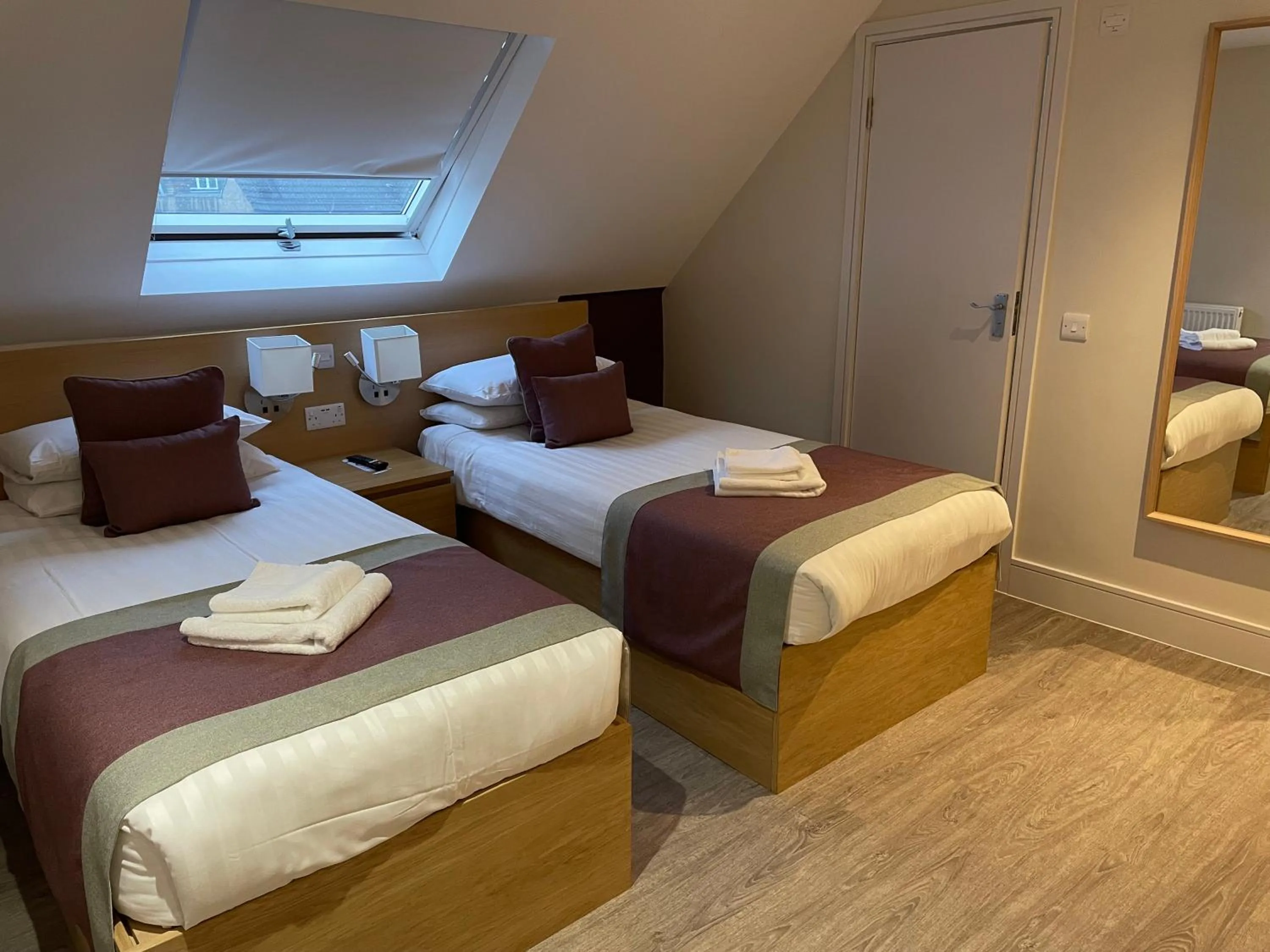 Bed in Holtwhites Hotel