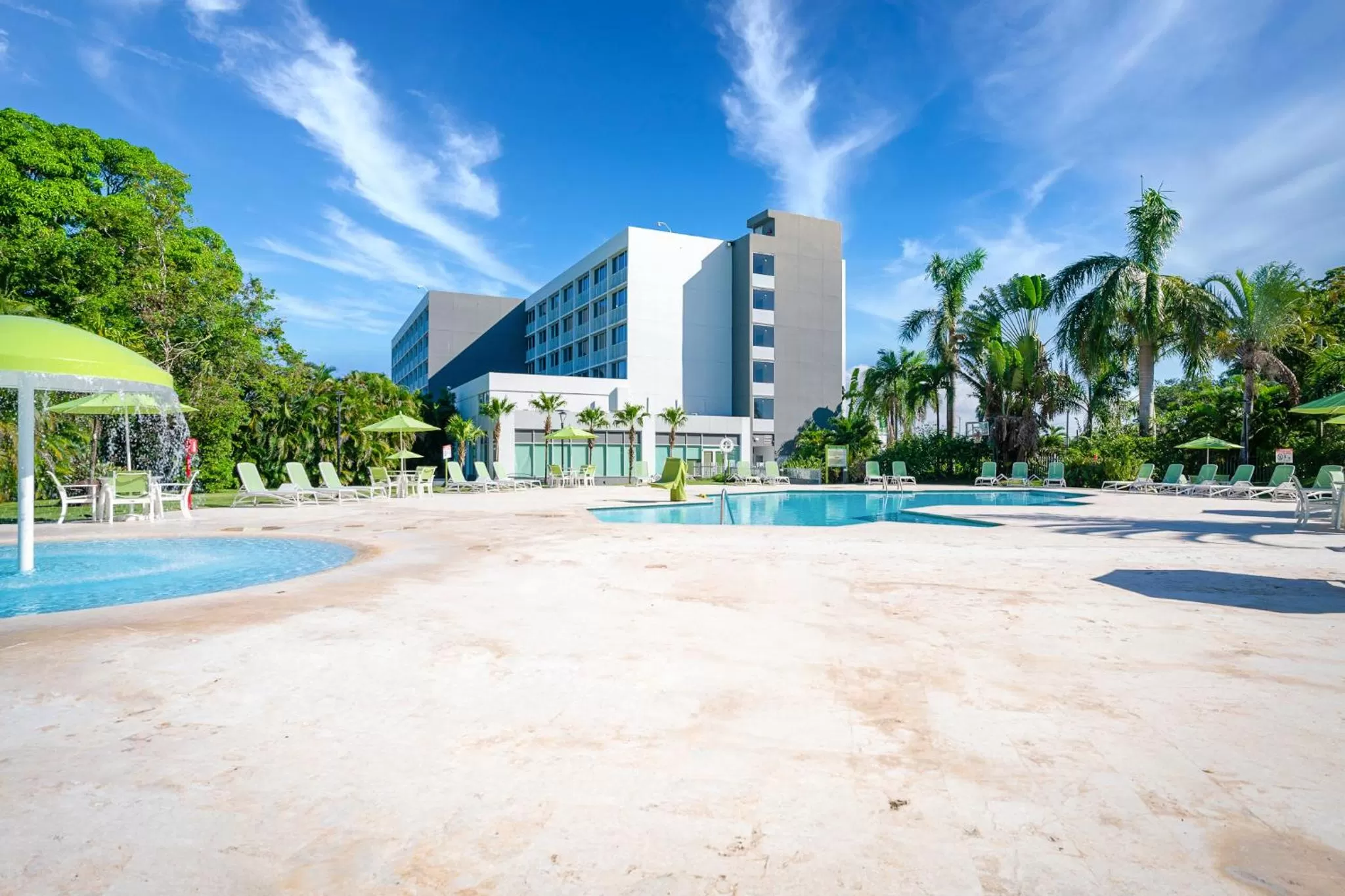 Pool view in Holiday Inn Mayaguez & Tropical Casino by IHG