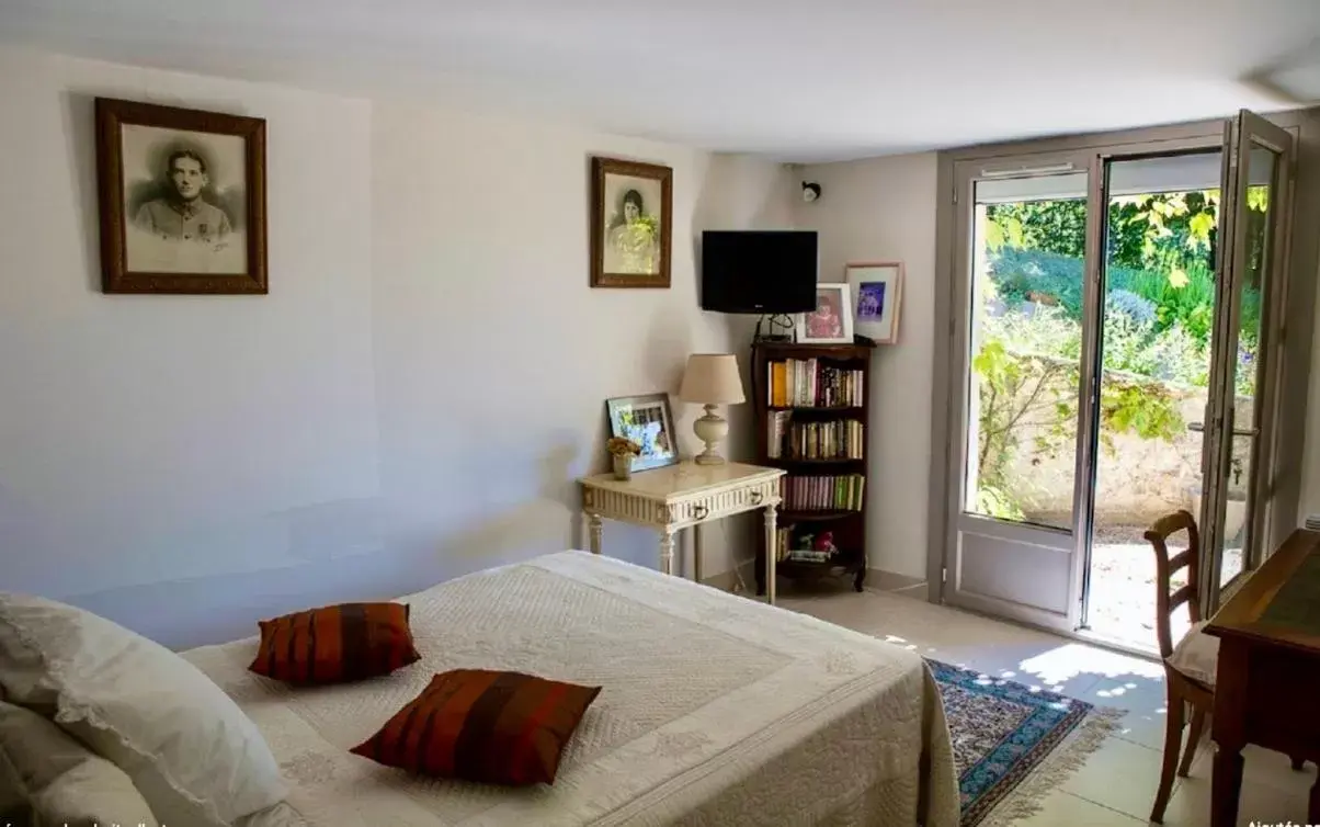 Bedroom in Le Mas Dauphinois