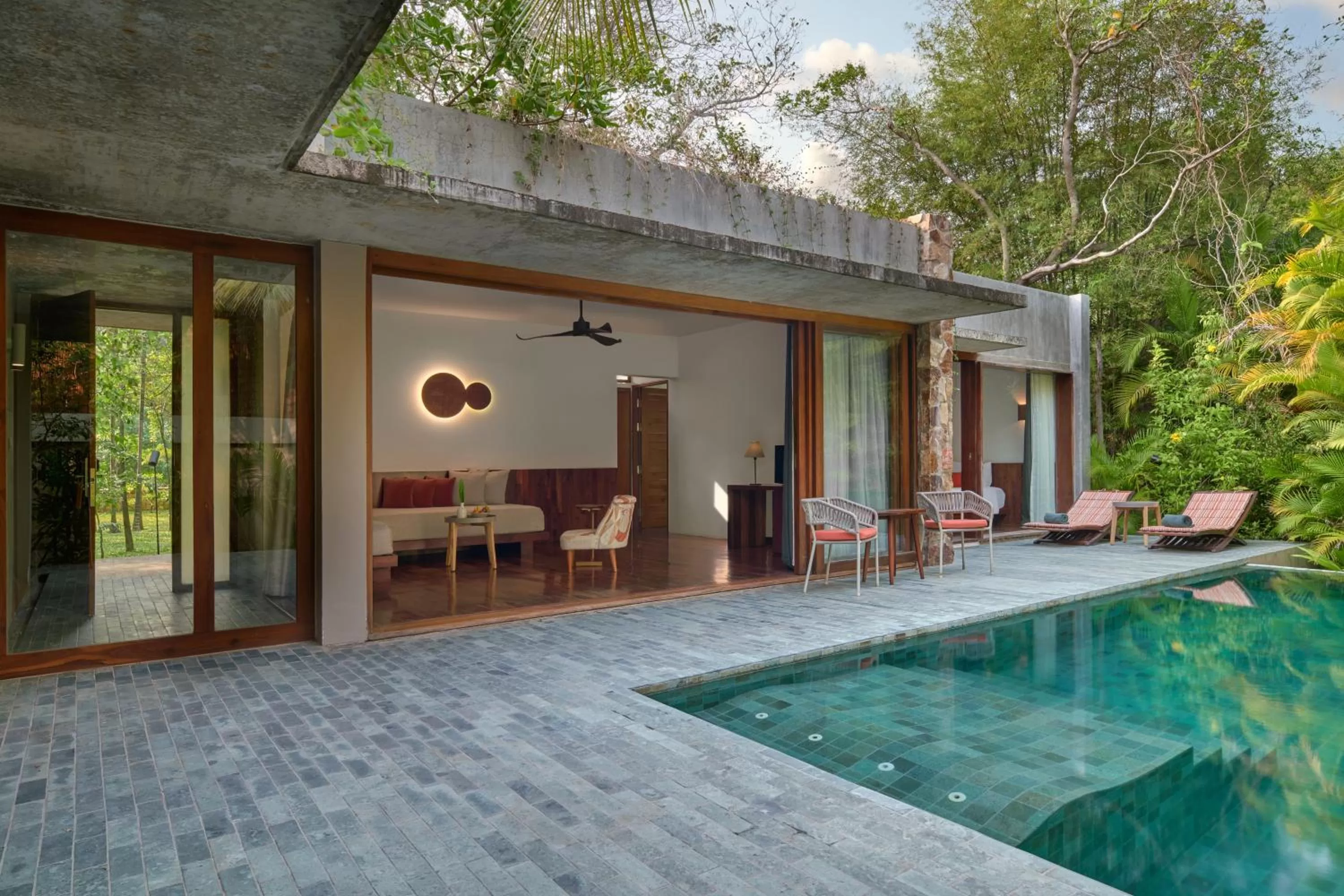 Patio in Templation Hotel