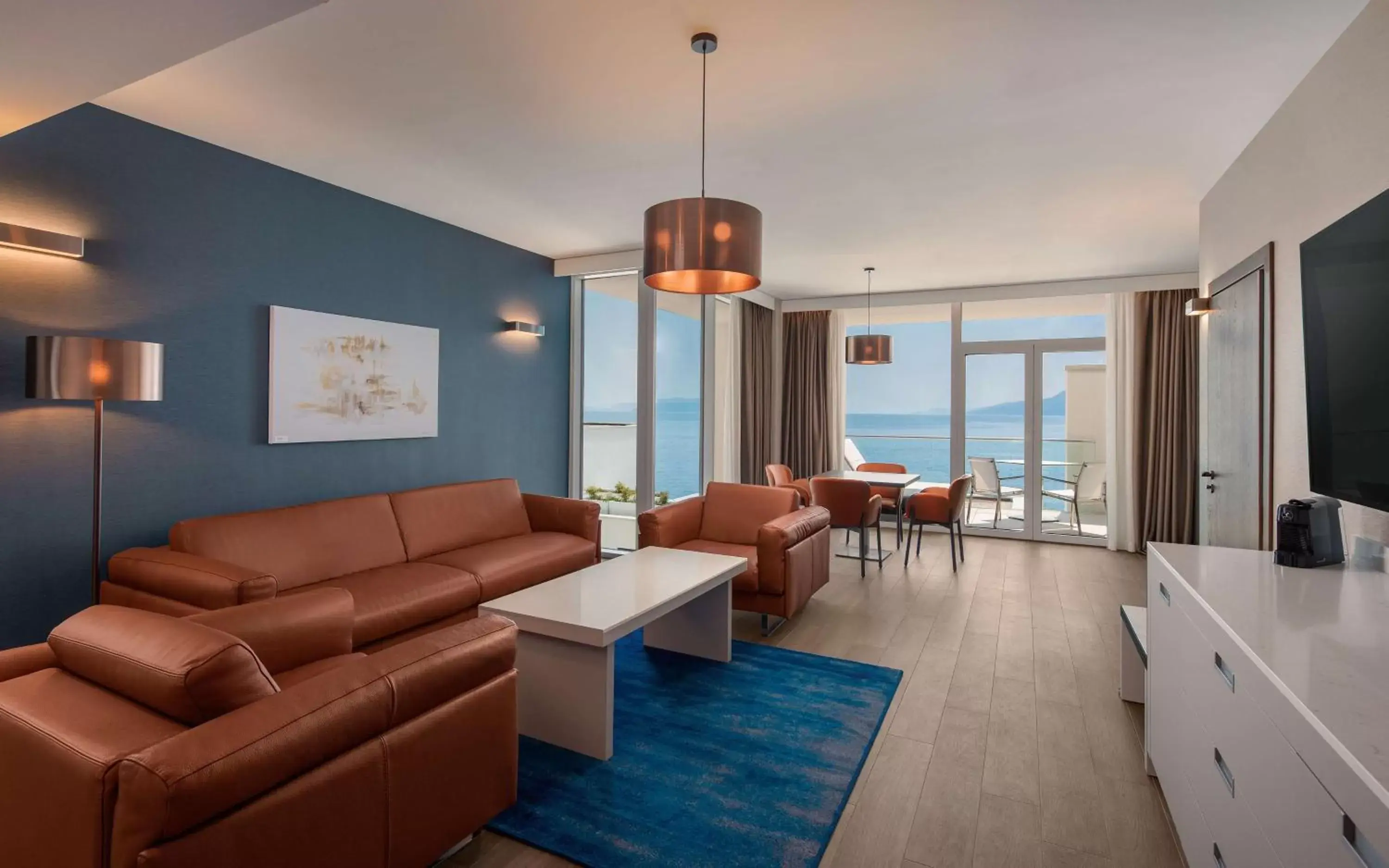 Deluxe Two Bedroom Seaview Villa in Hilton Rijeka Costabella Beach Resort And Spa
