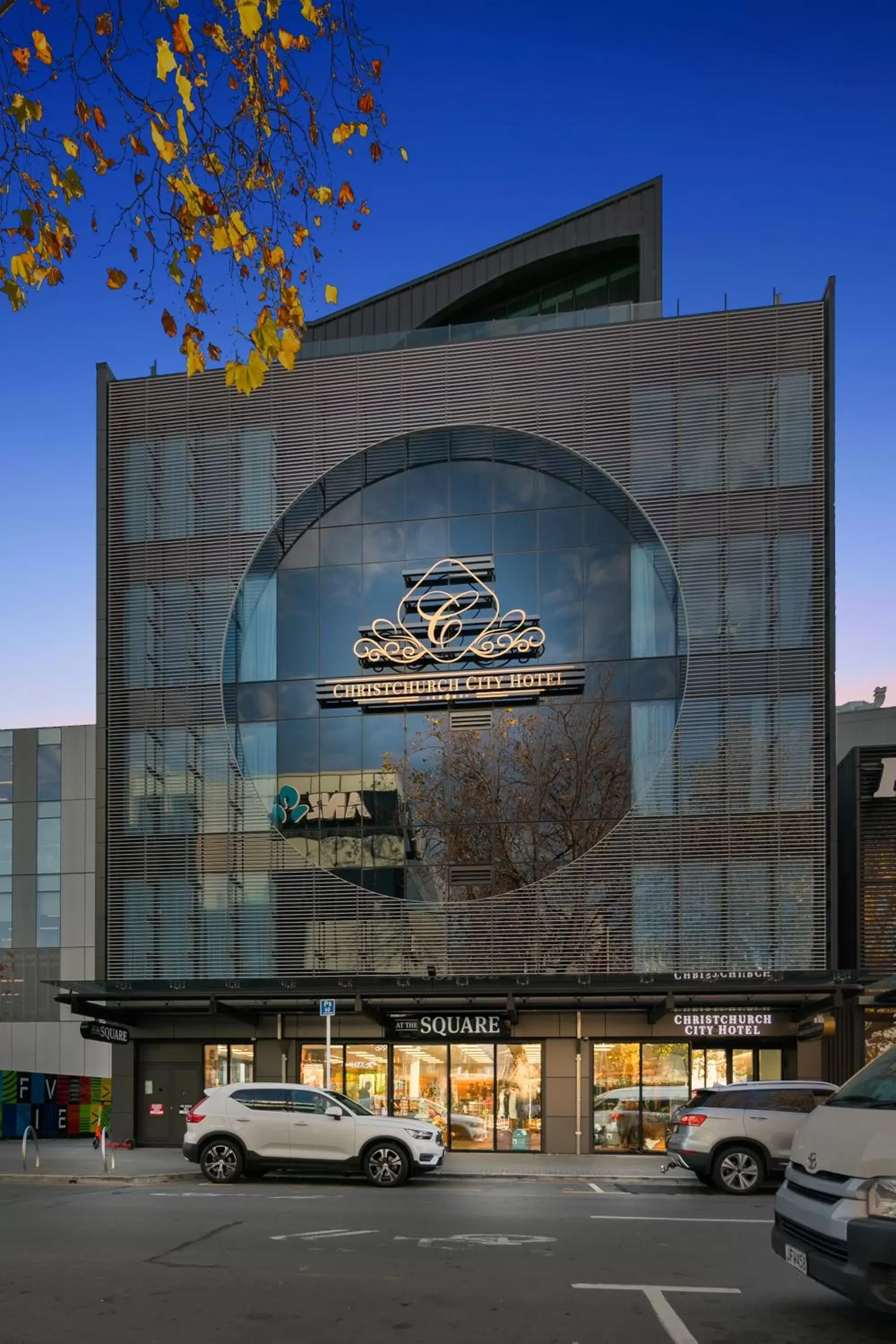 Facade/entrance, Property Building in Christchurch City Hotel