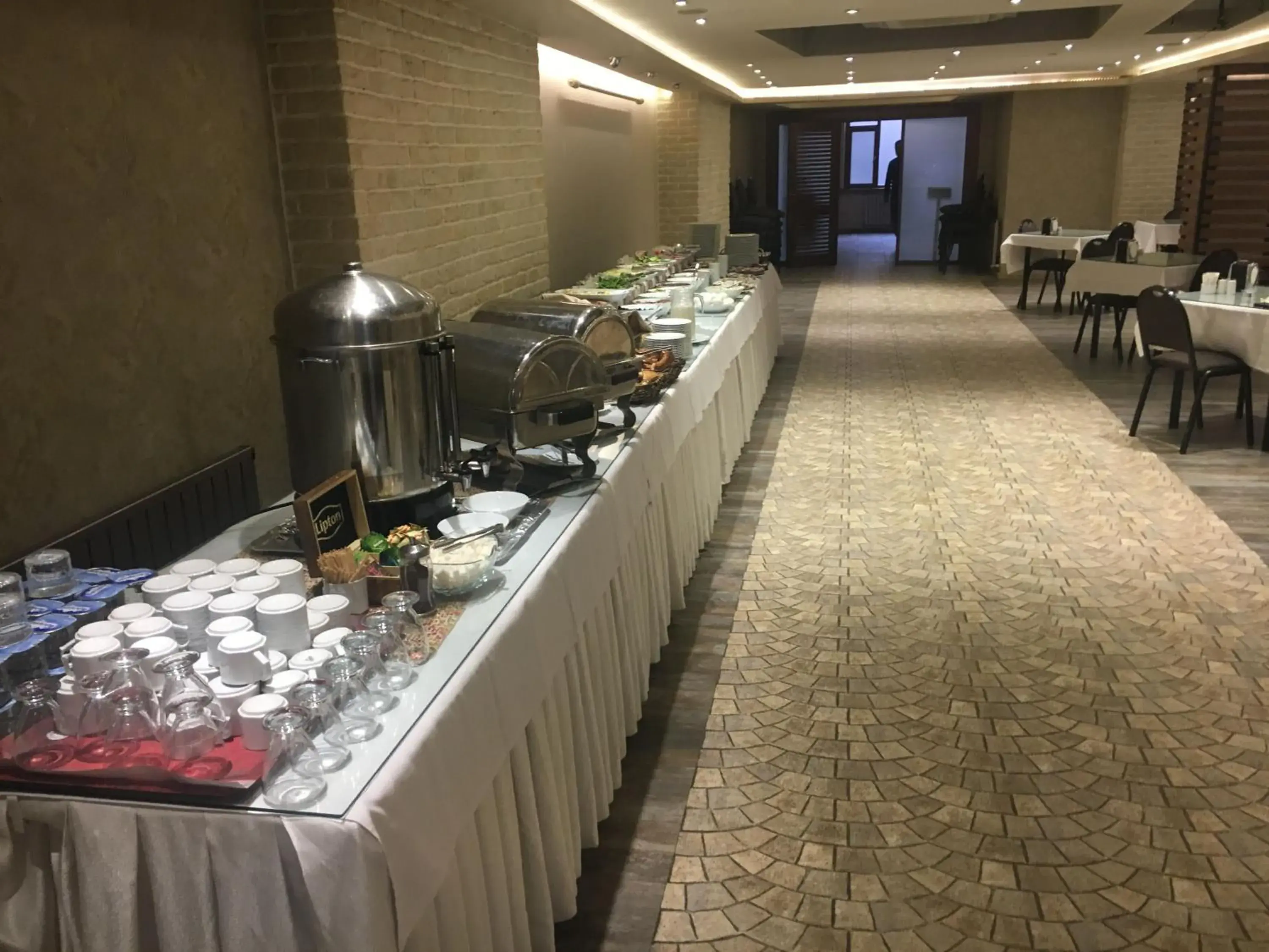 Buffet breakfast in Baykara Hotel