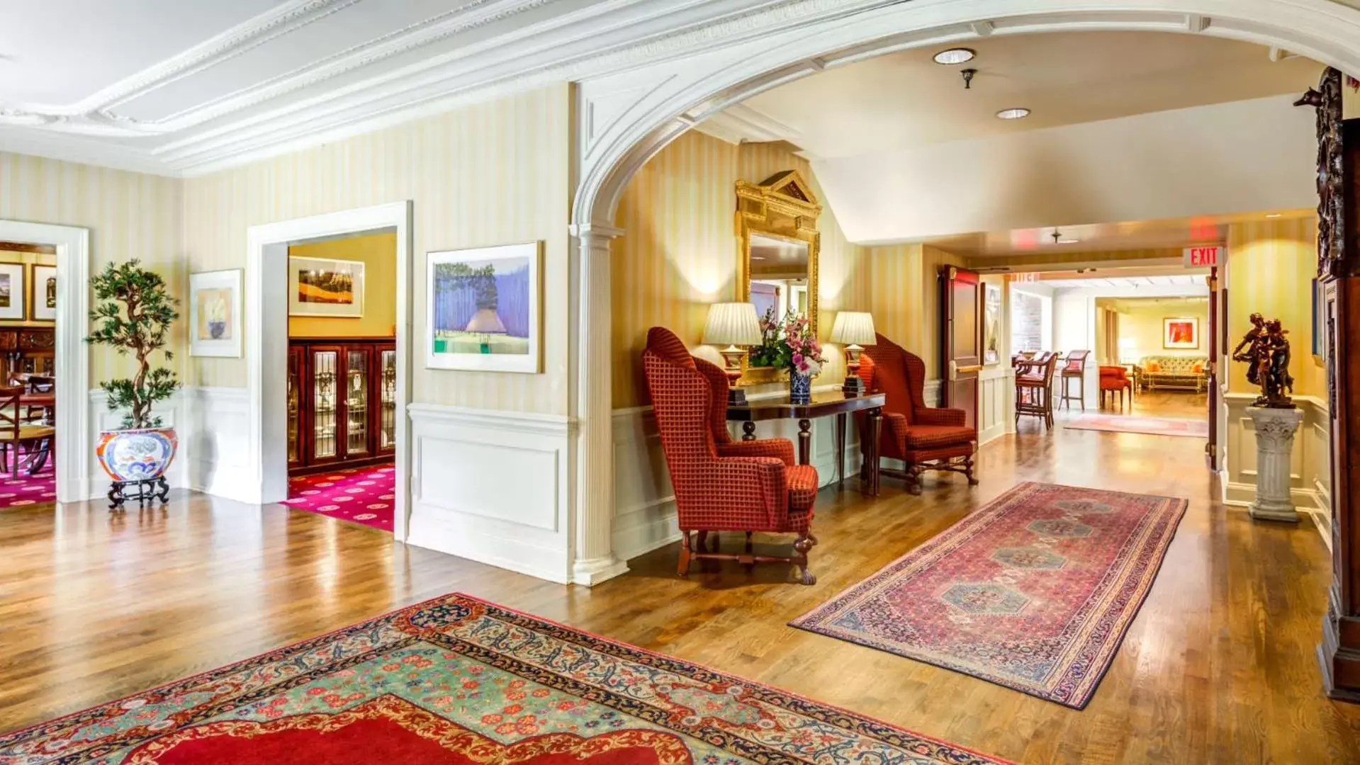 Lobby or reception in The Glidden House Lobby or reception in The Glidden House