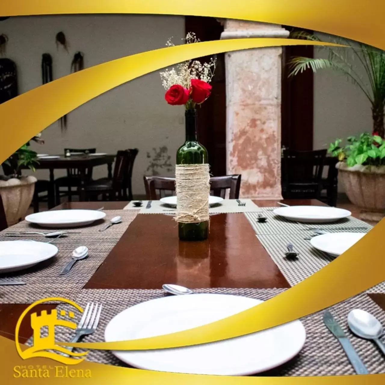 Restaurant/places to eat in Hotel Santa Elena