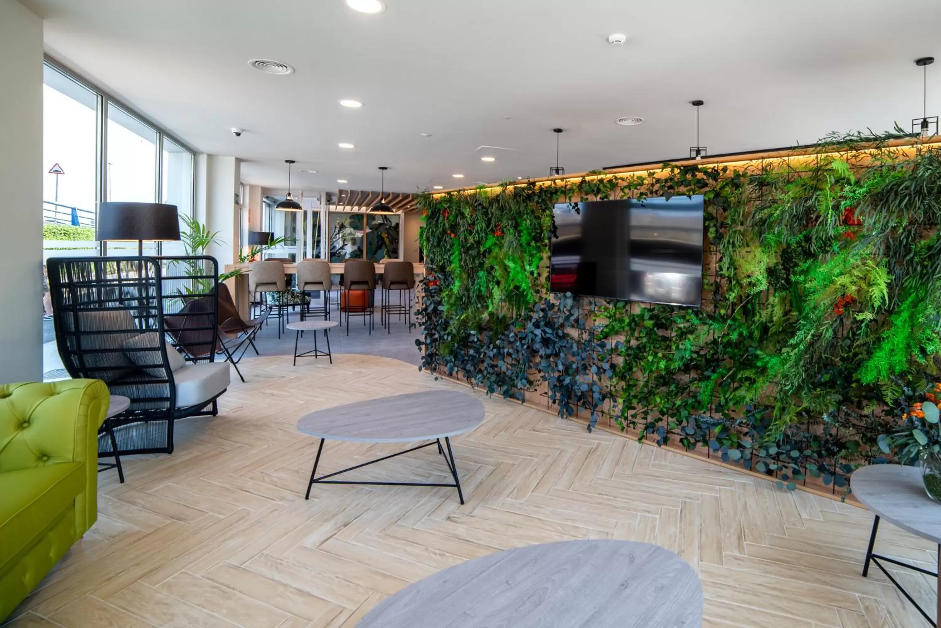 Living room in Hotel Bed4U Santander Living room in Hotel Bed4U Santander