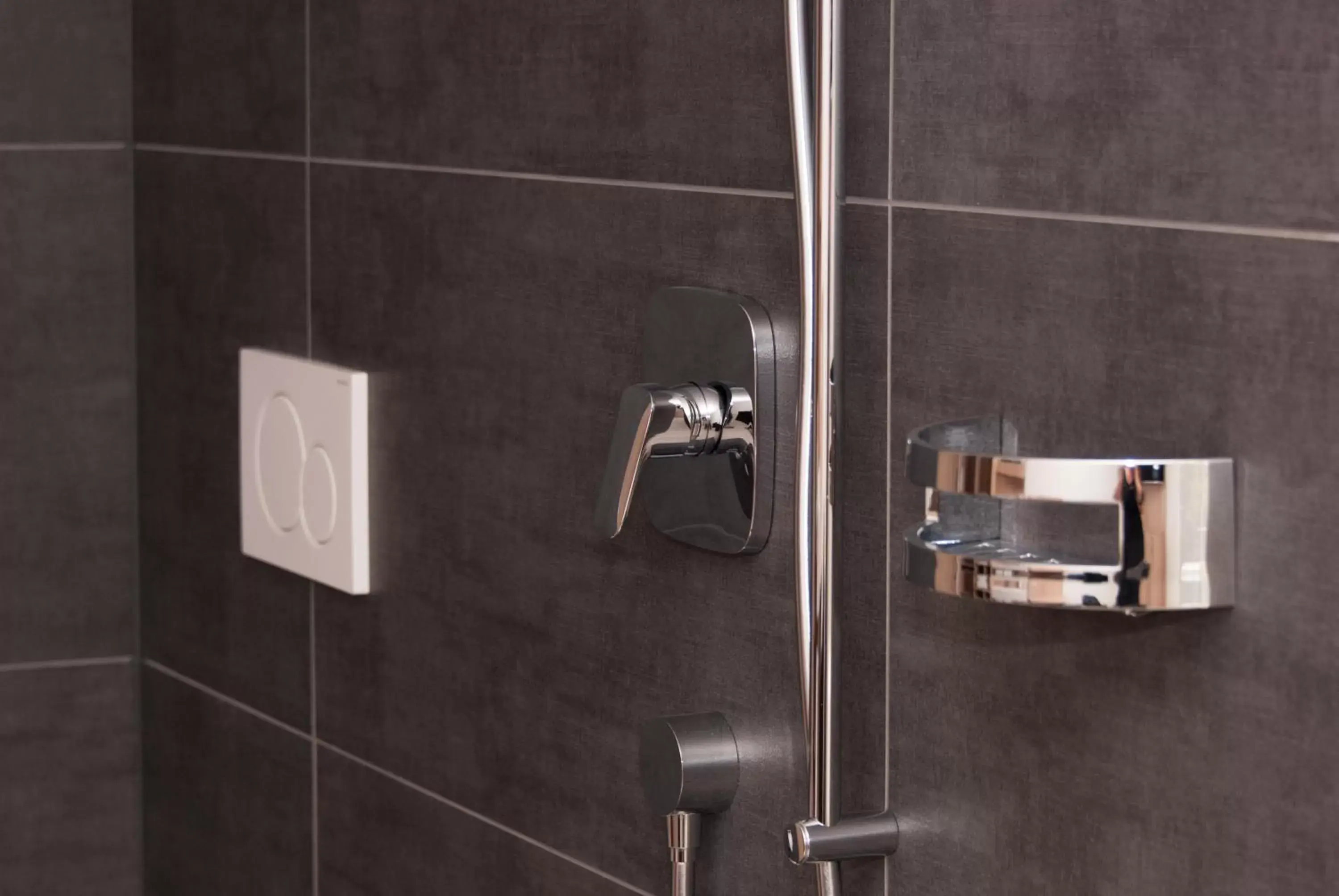 Shower, Bathroom in Hotel Traube Garni