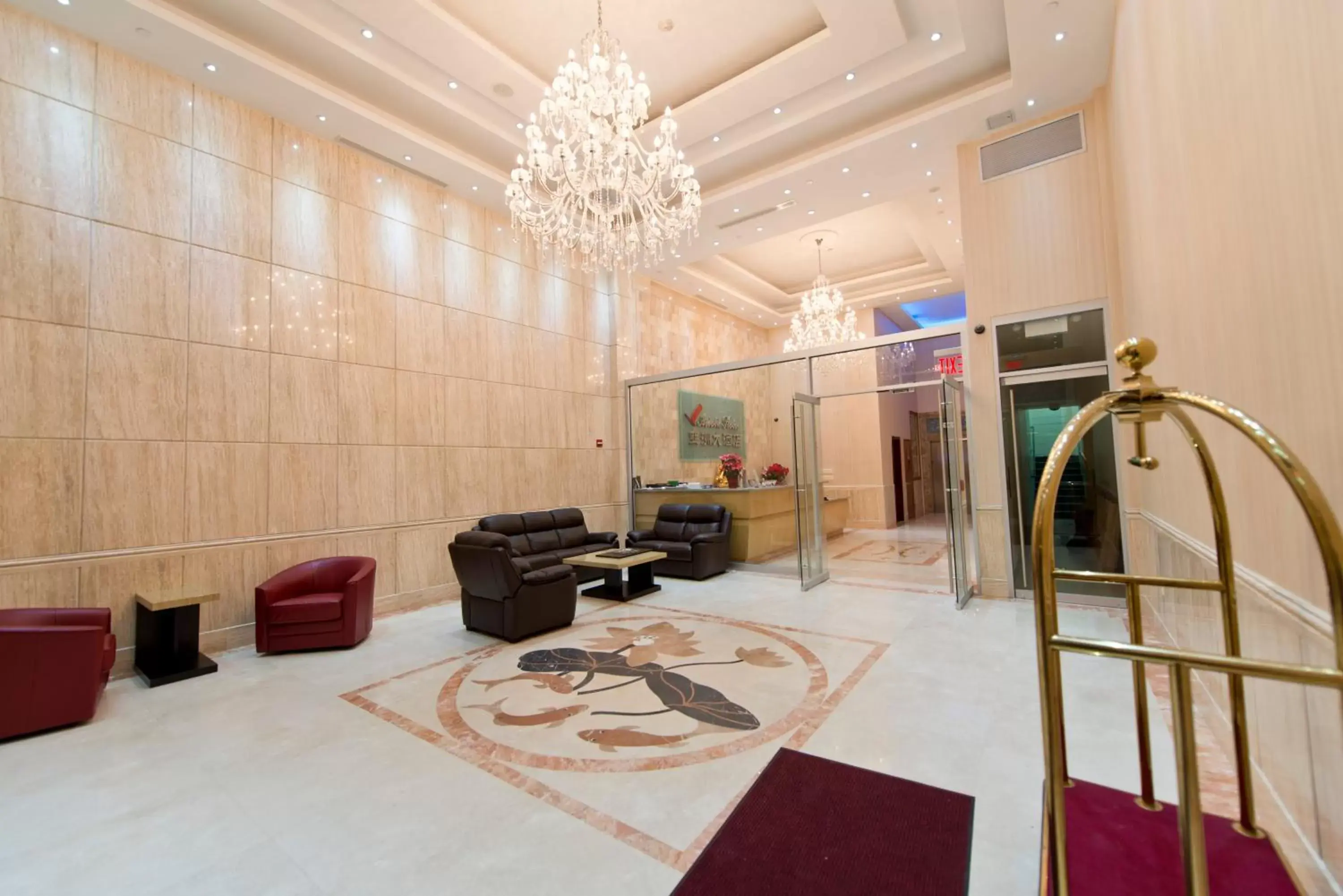 Lobby or reception, Lobby/Reception in Asiatic Hotel - Flushing