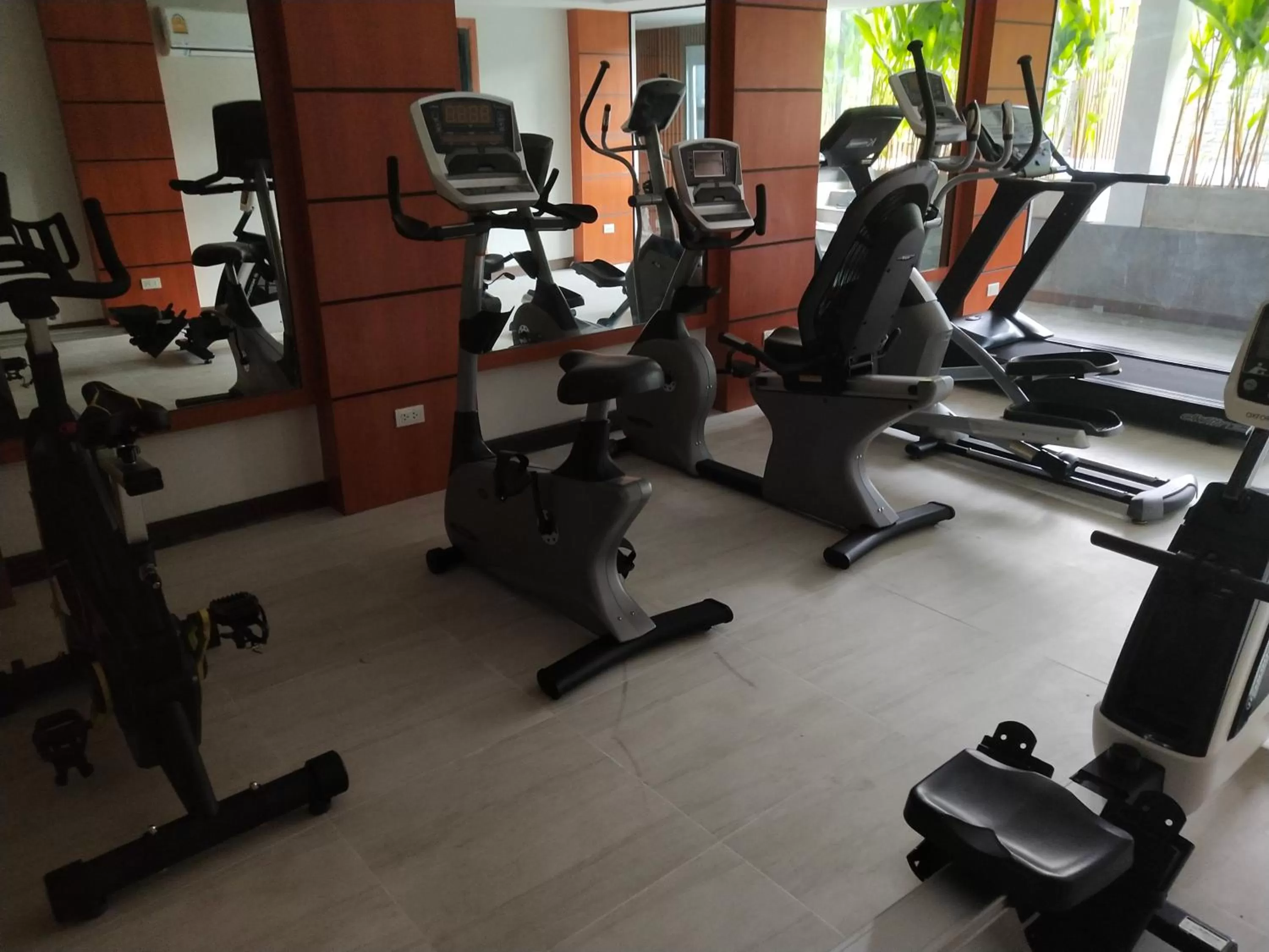 Fitness centre/facilities in Hotel De Wualai
