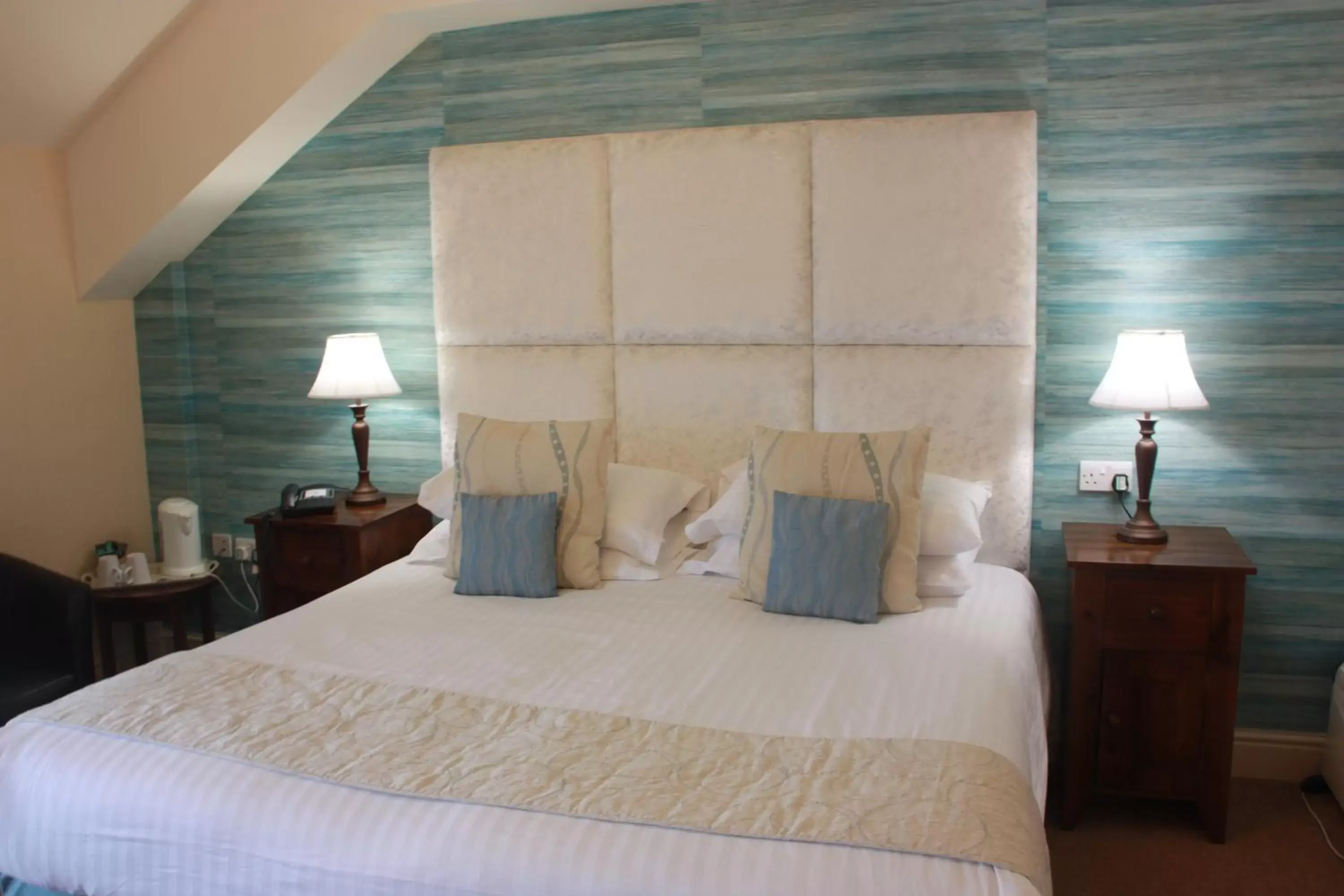 Bed in Caerwylan Hotel