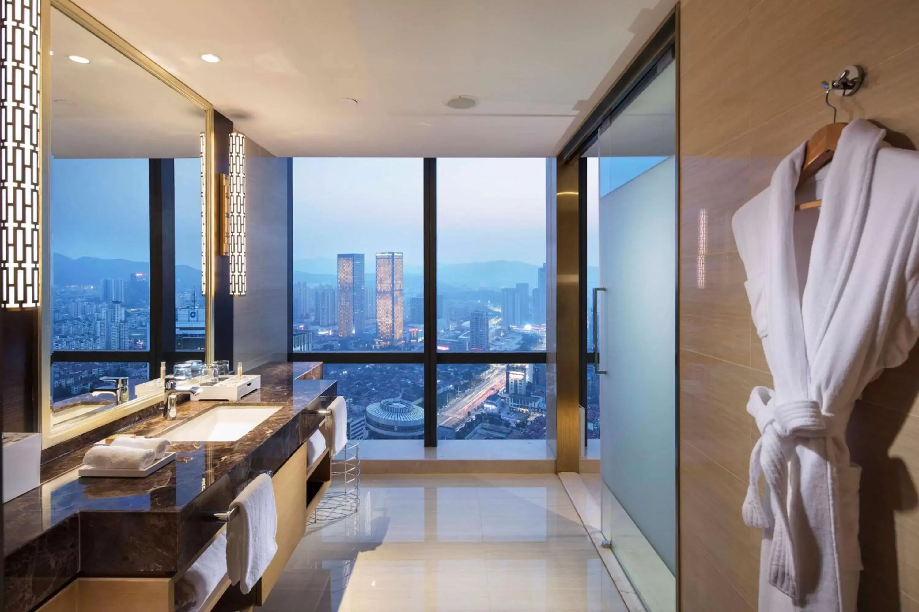 Bathroom in Hilton Yantai