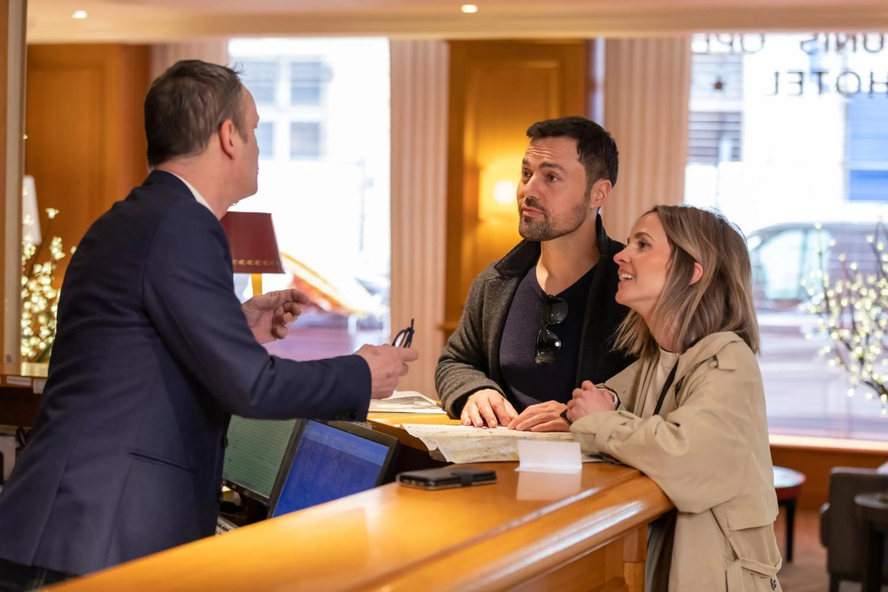 Lobby or reception in Hotel Etats Unis Opera
