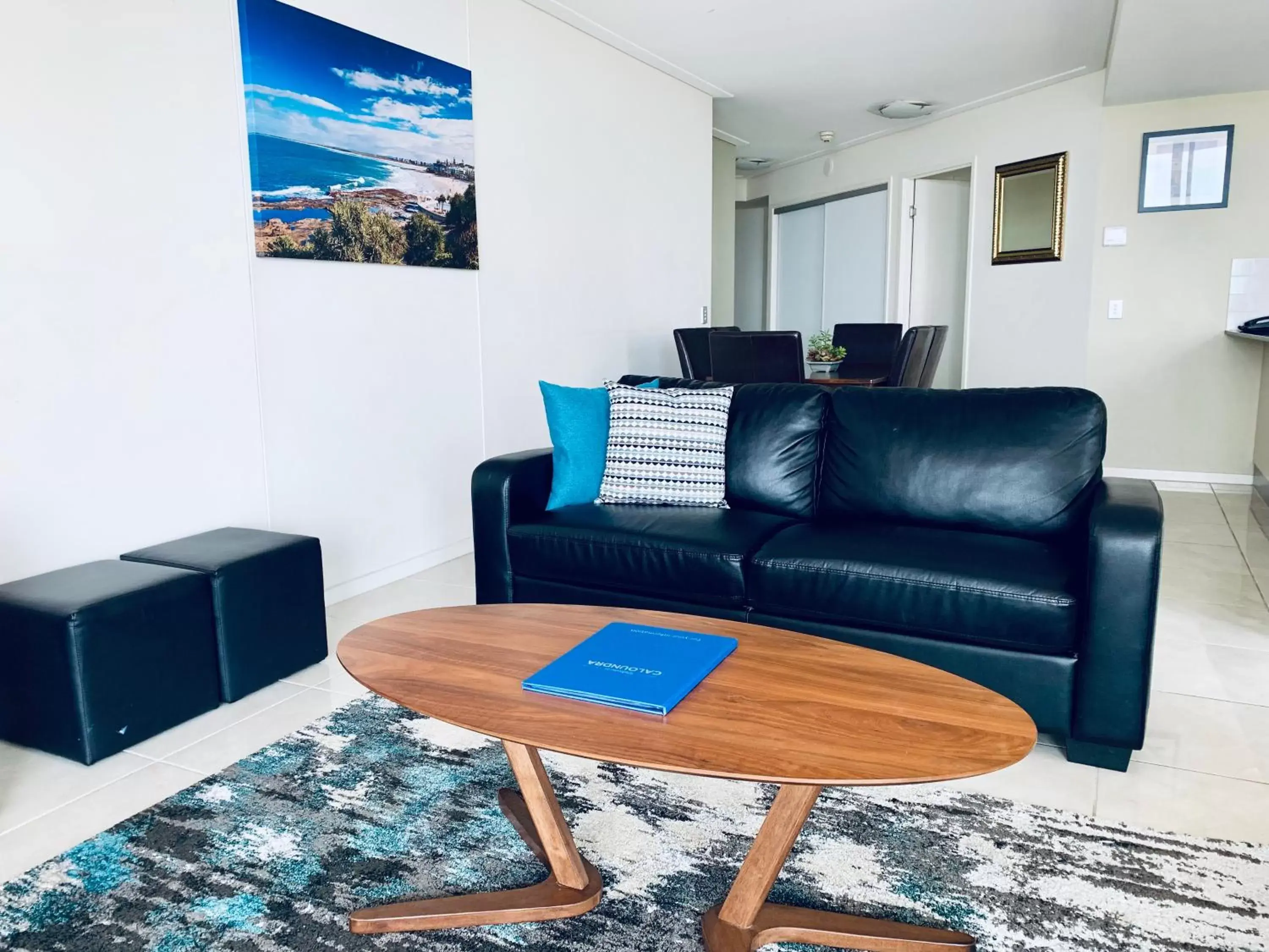 Living room, Seating Area in Ocean Views Resort Caloundra