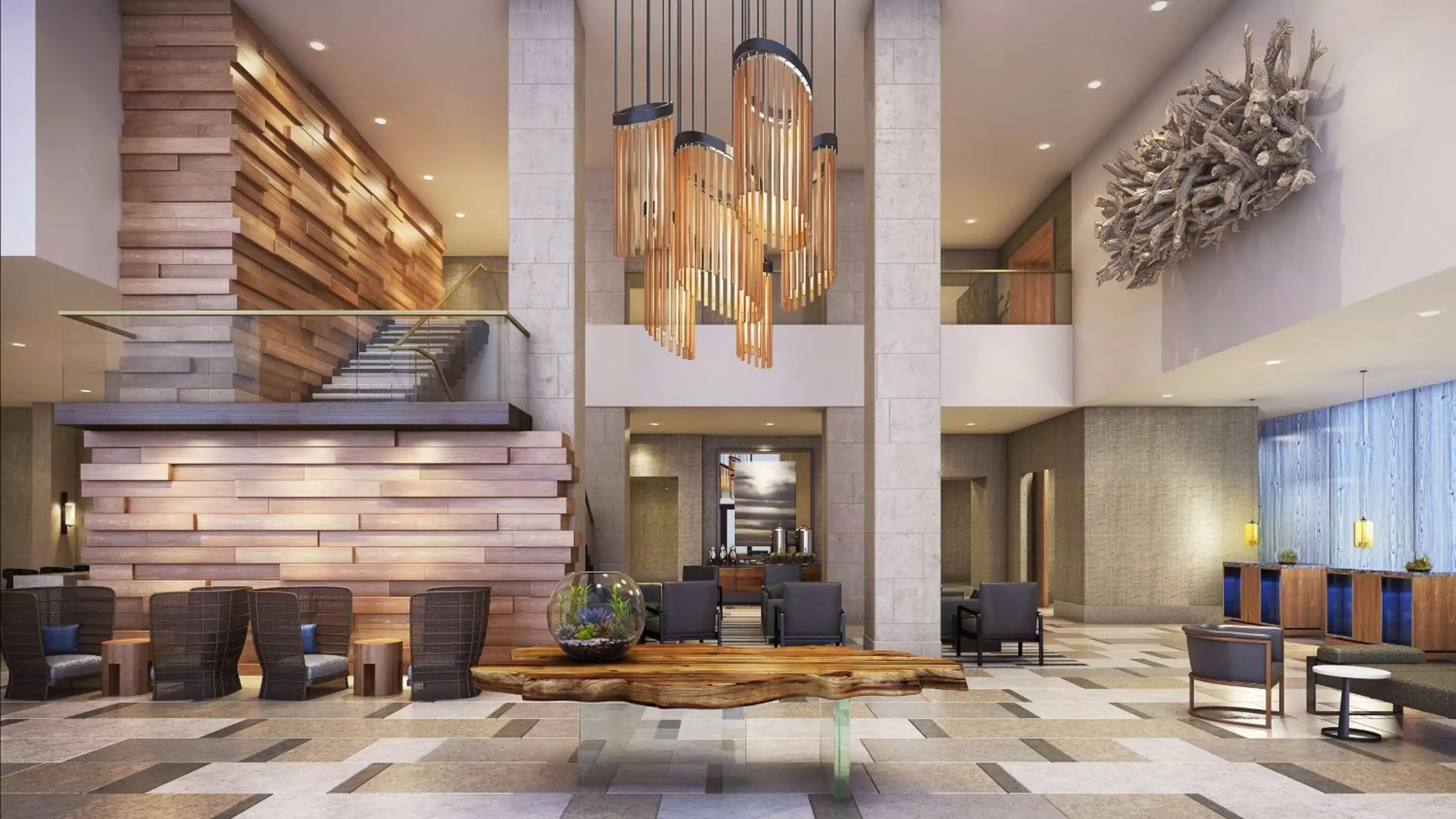Lobby or reception in Hilton San Diego Mission Valley