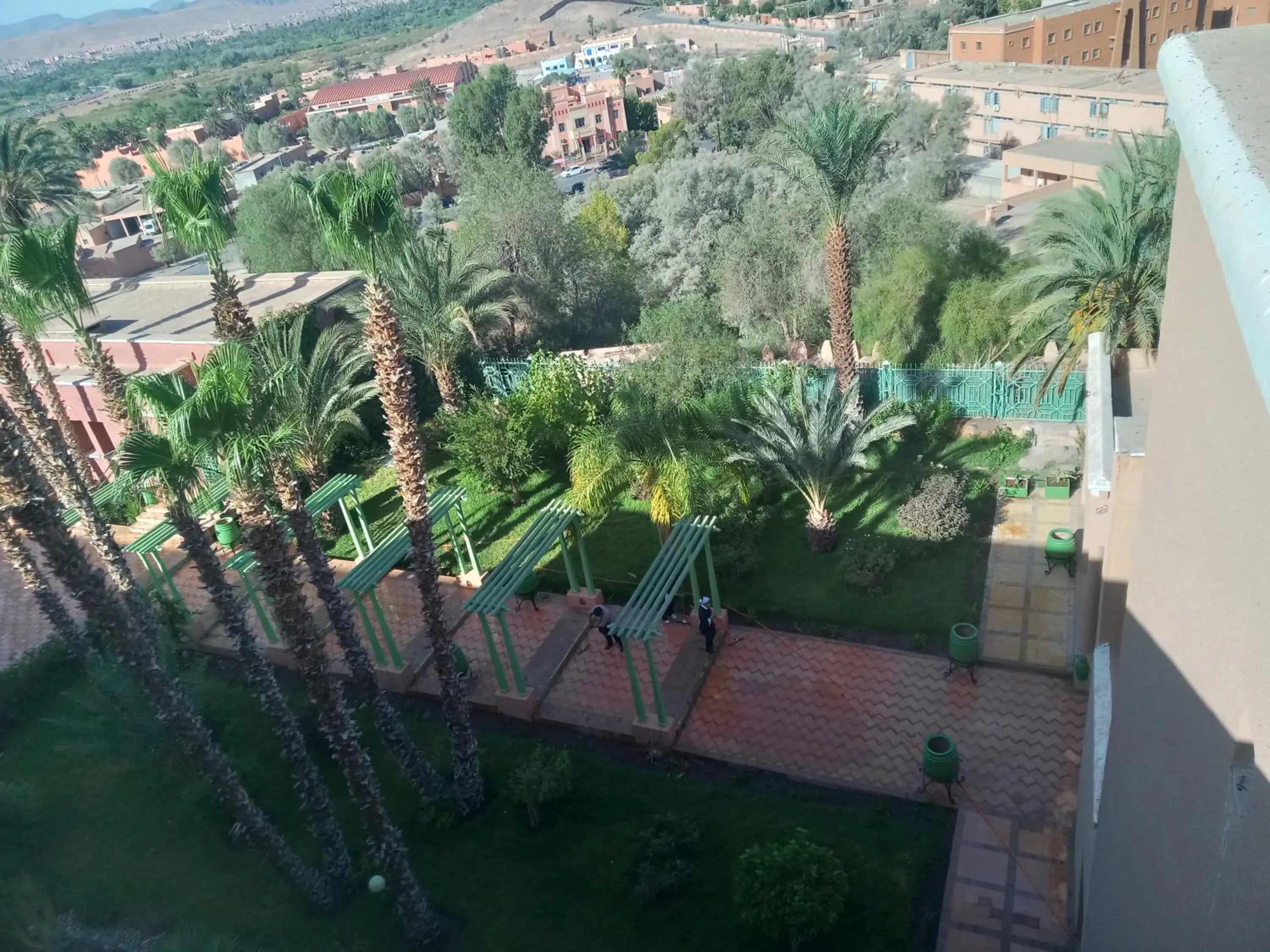 Garden view in Kenzi Azghor Hotel