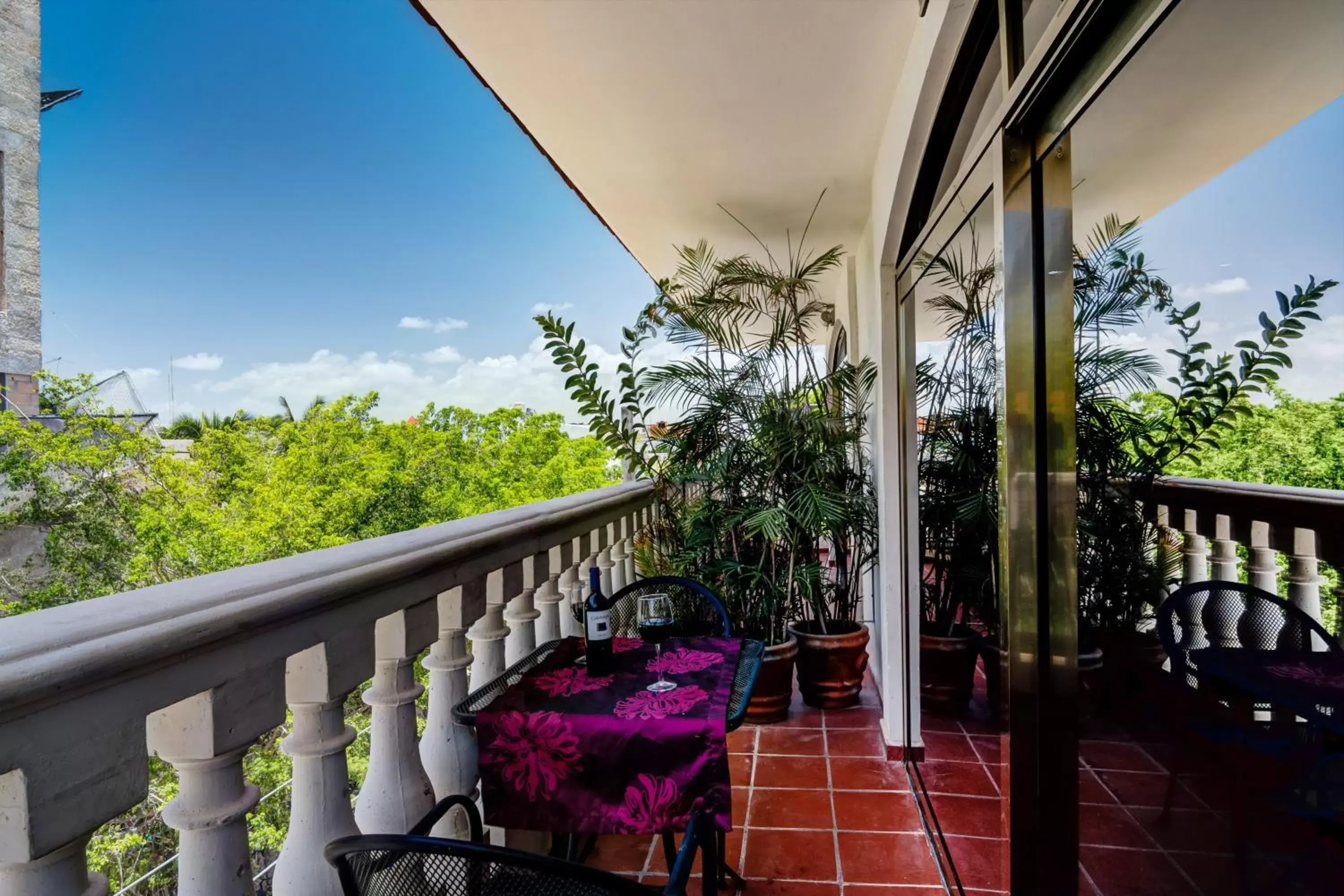 View (from property/room), Balcony/Terrace in Suites Corazon