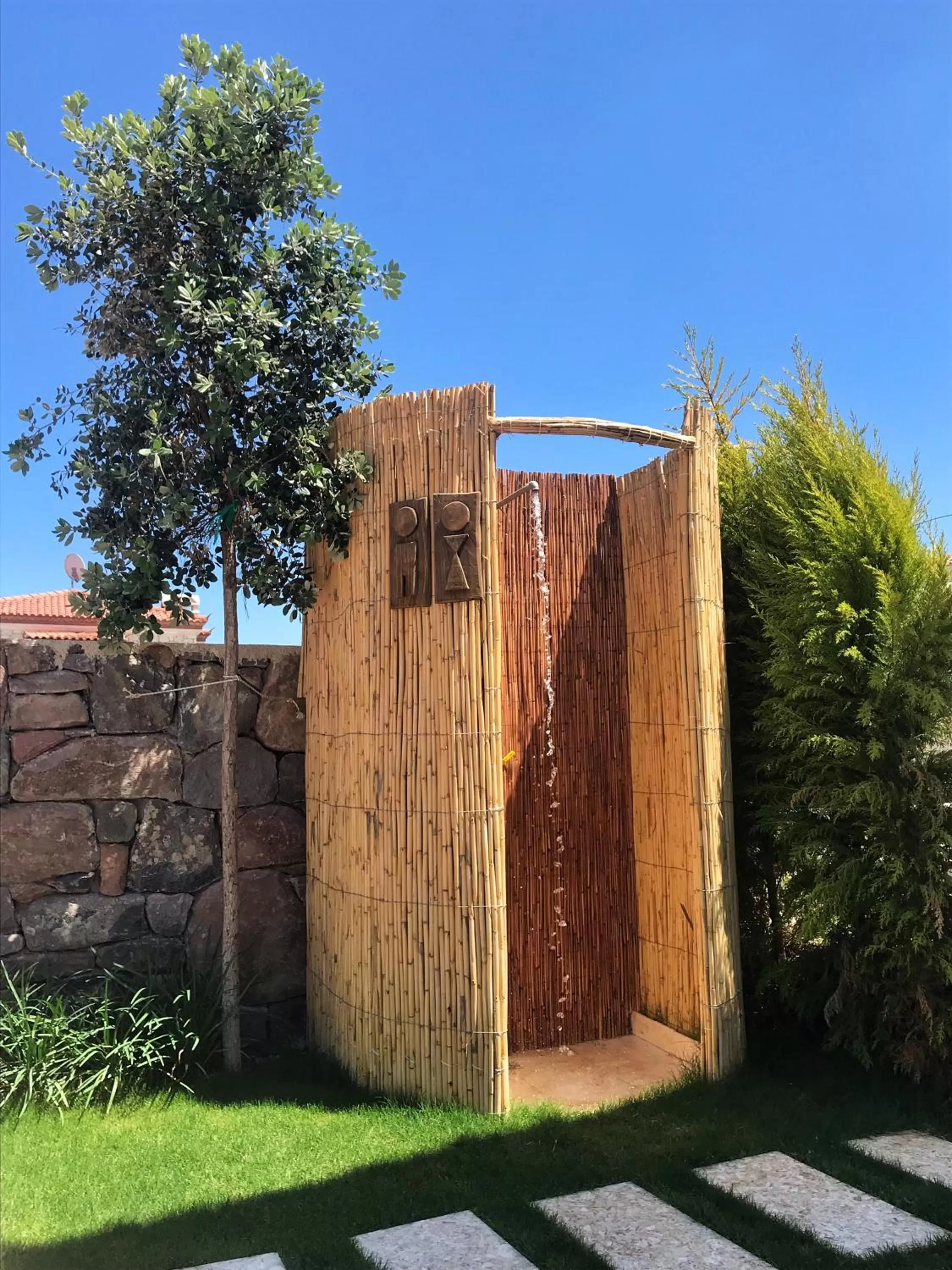 Shower in Pachamama Alaçatı