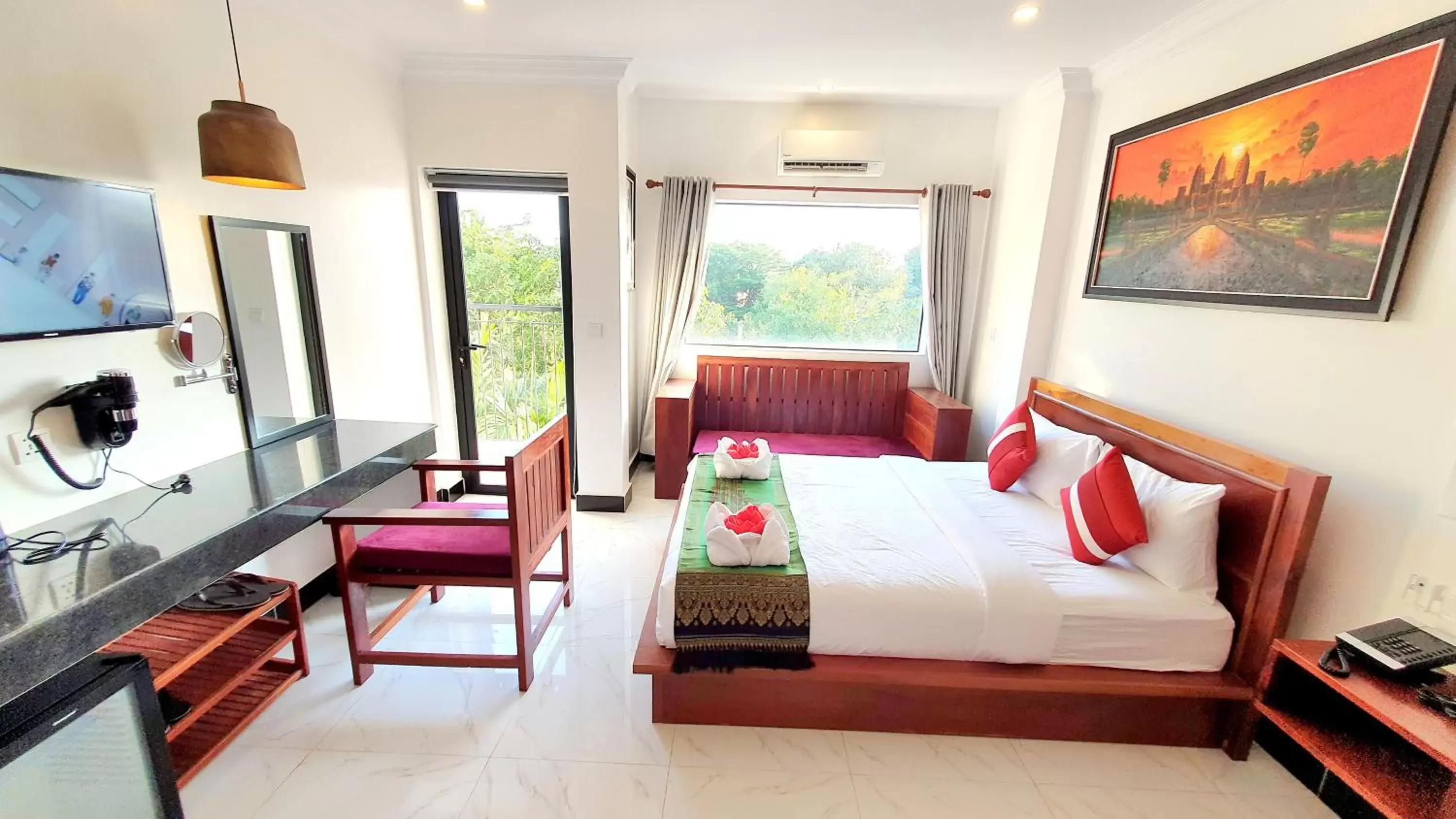 Photo of the whole room in Long Night Siem Reap Hotel Photo of the whole room in Long Night Siem Reap Hotel