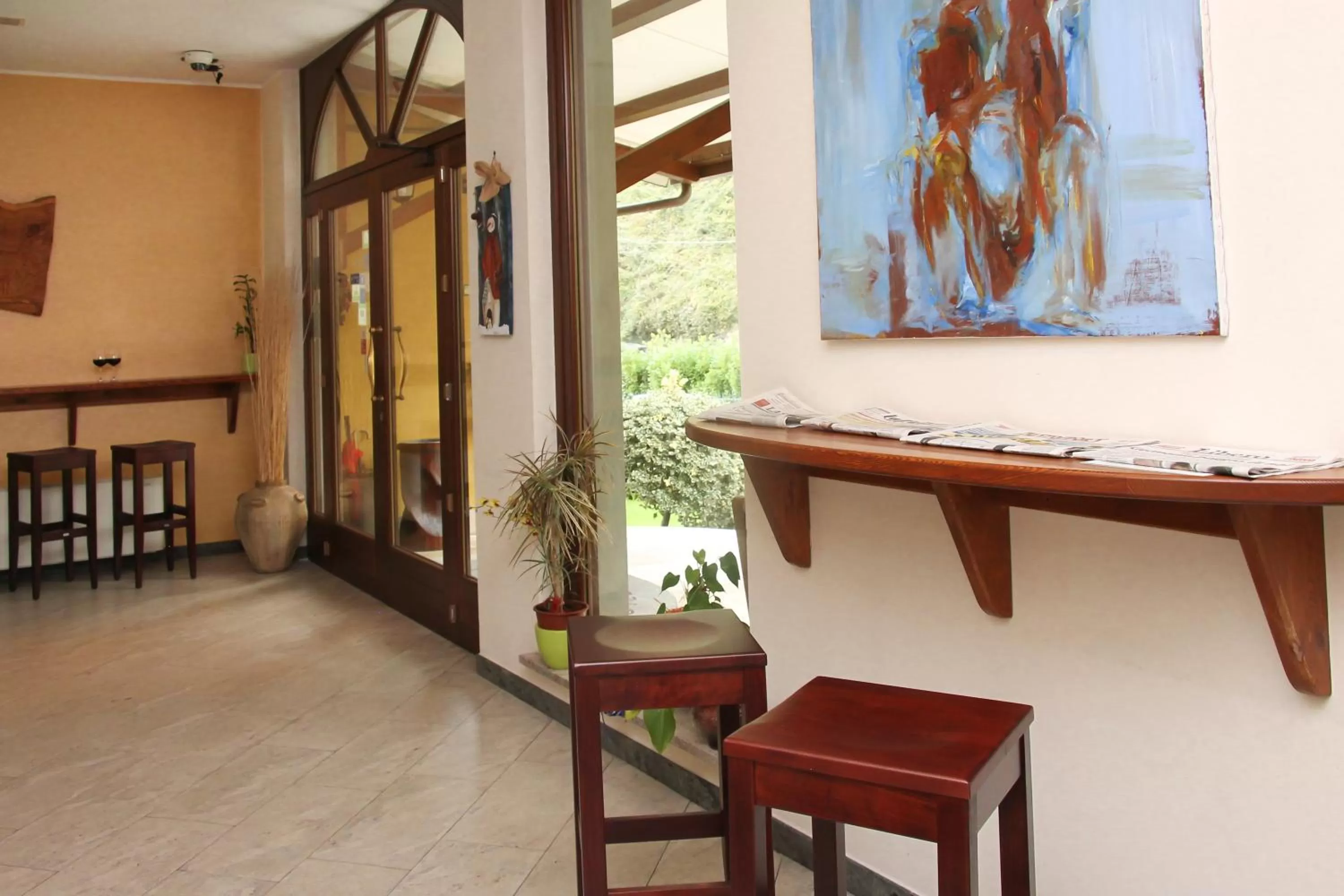 Lobby or reception in Crabun Hotel