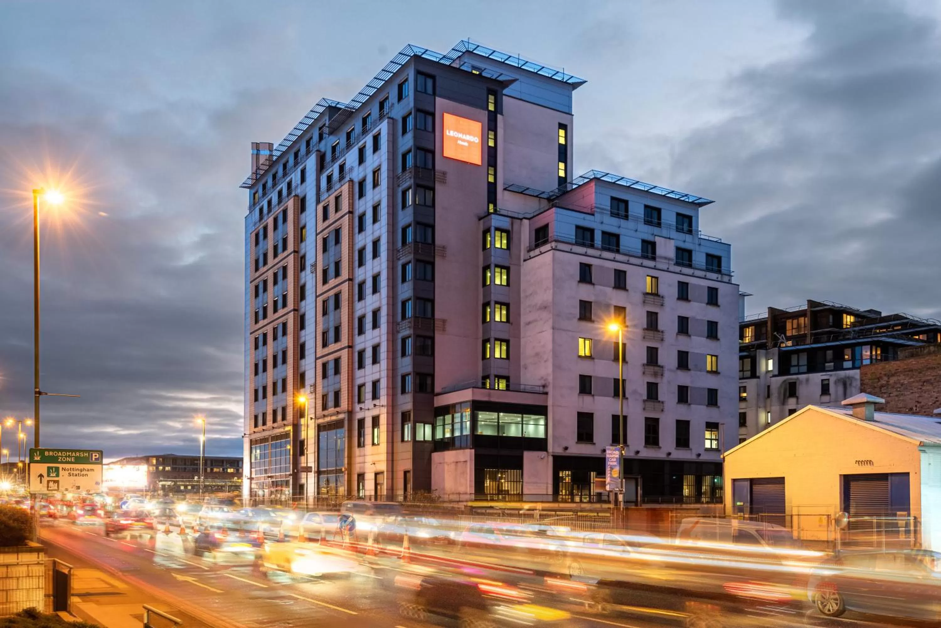 Property building in Leonardo Hotel Nottingham
