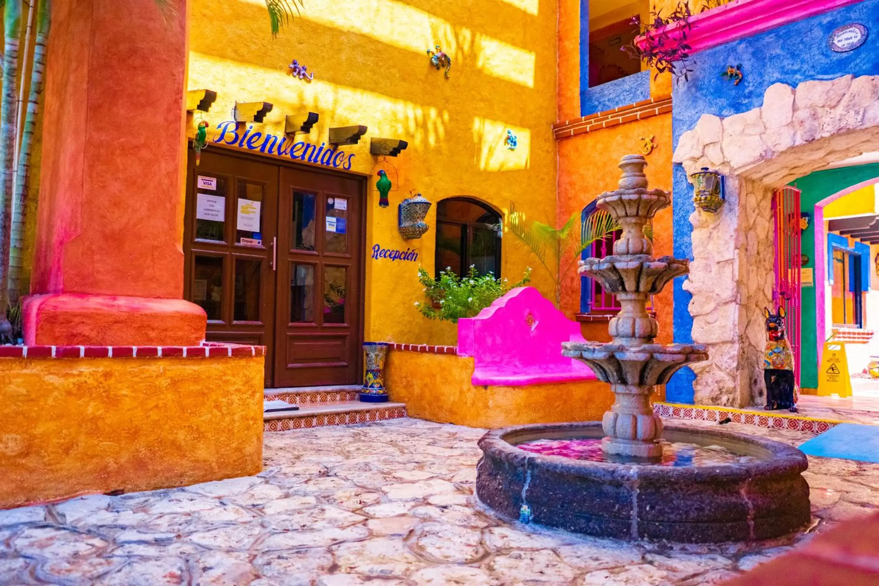 Facade/entrance in Hacienda Maria Bonita Hotel Facade/entrance in Hacienda Maria Bonita Hotel