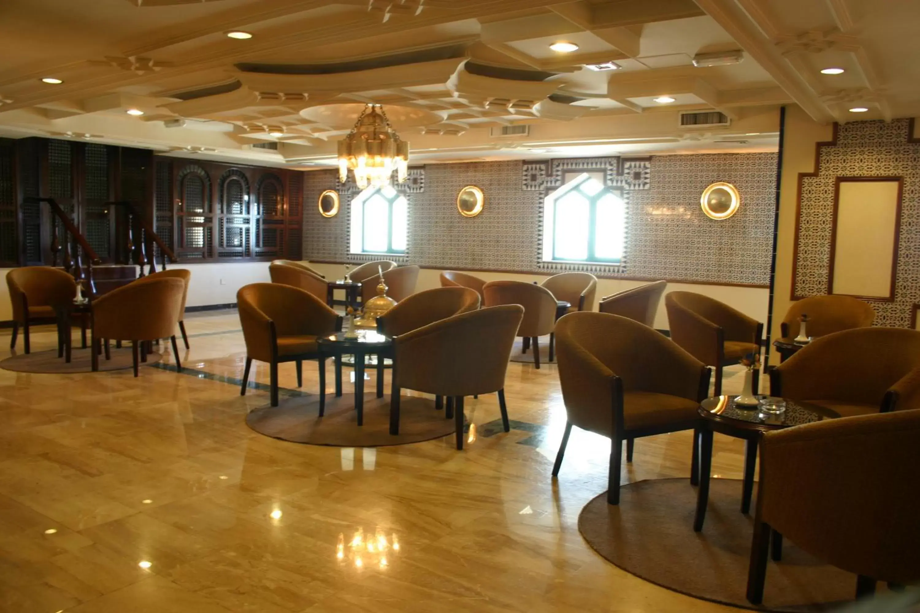 Lobby or reception, Restaurant/Places to Eat in Toledo Amman Hotel