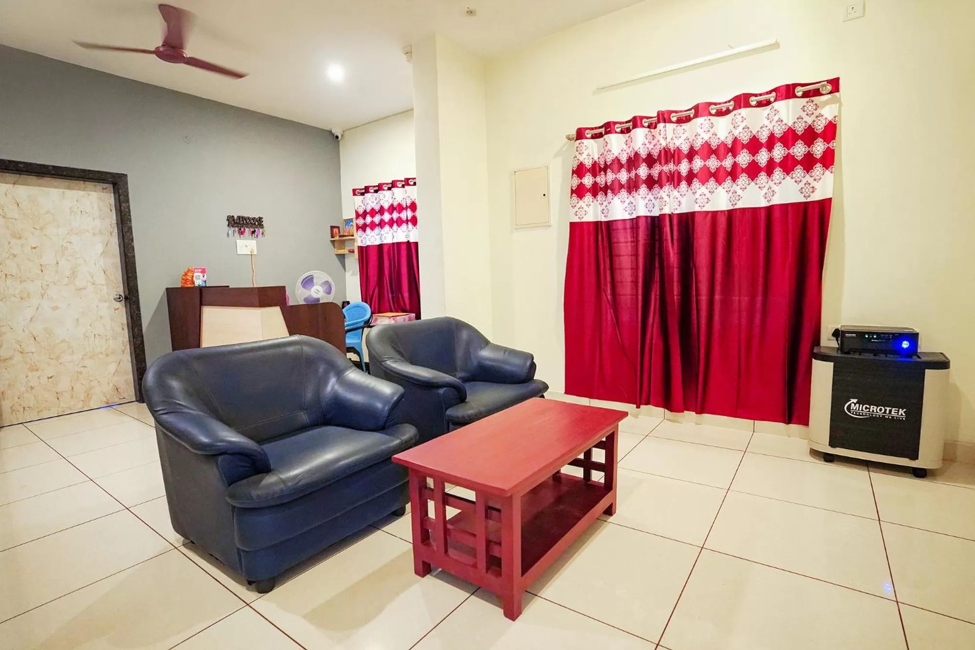 Seating Area in FabExpress Town Space Apartment