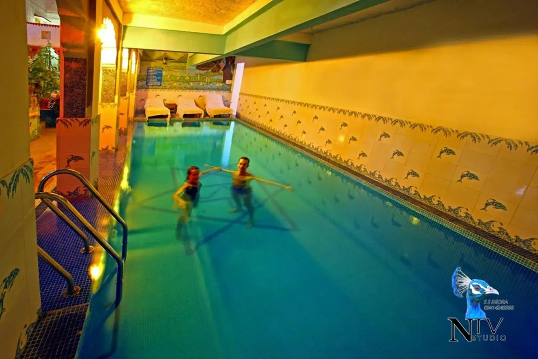 Swimming Pool in Krishna Prakash Heritage Haveli Hotel
