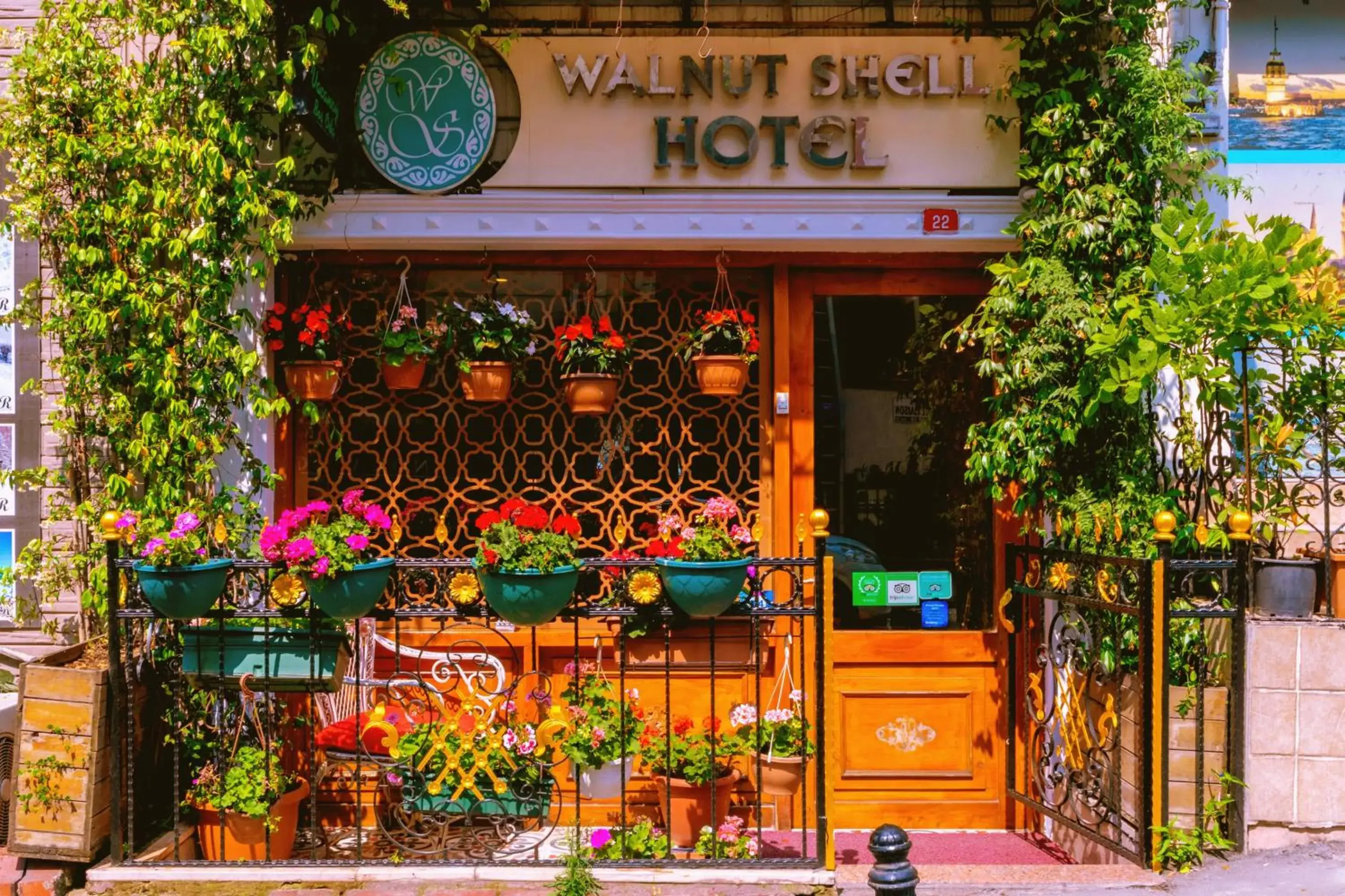 Facade/entrance in Walnut Shell Hotel Sultanahmet