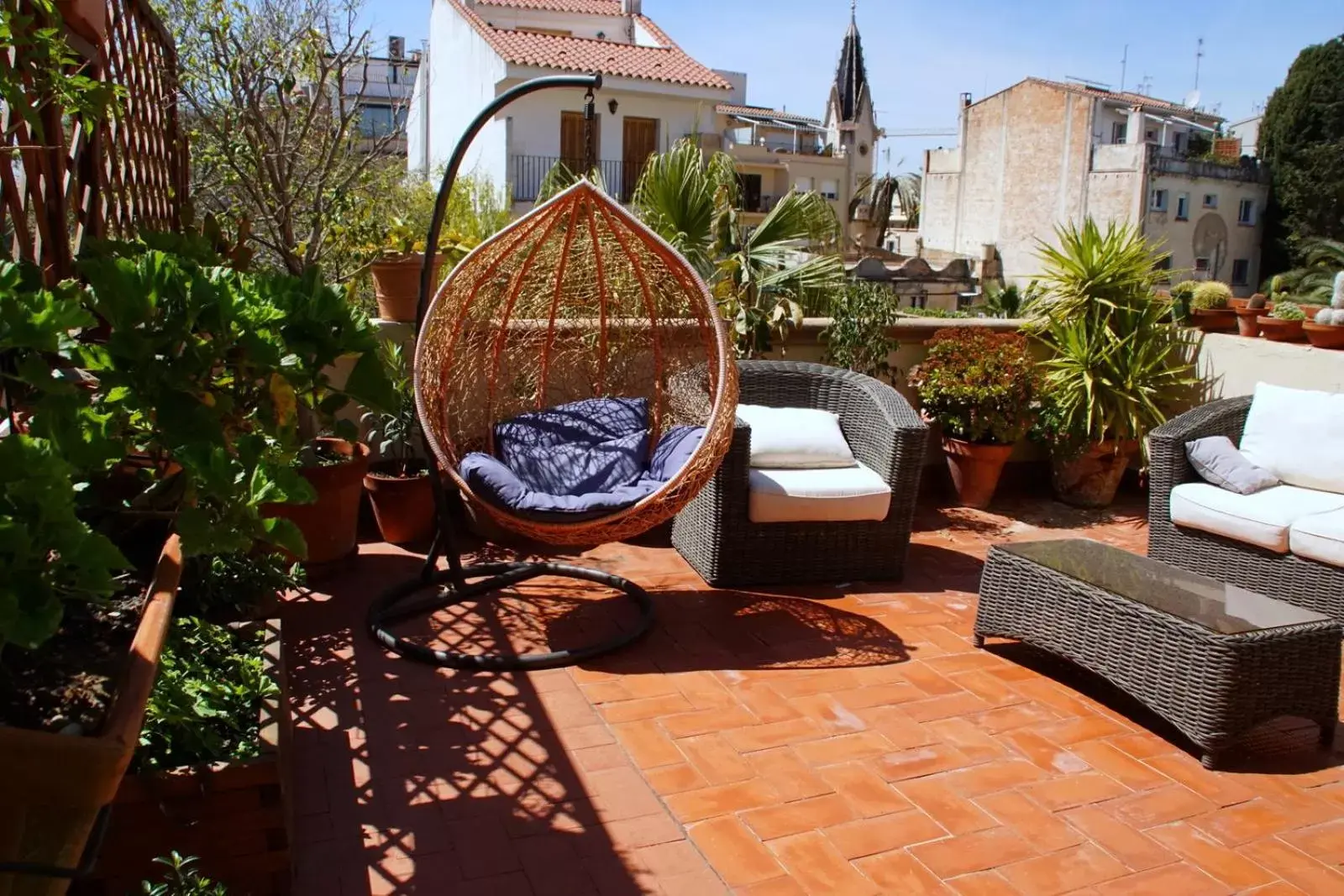 Balcony/Terrace in Sitges Royal Rooms